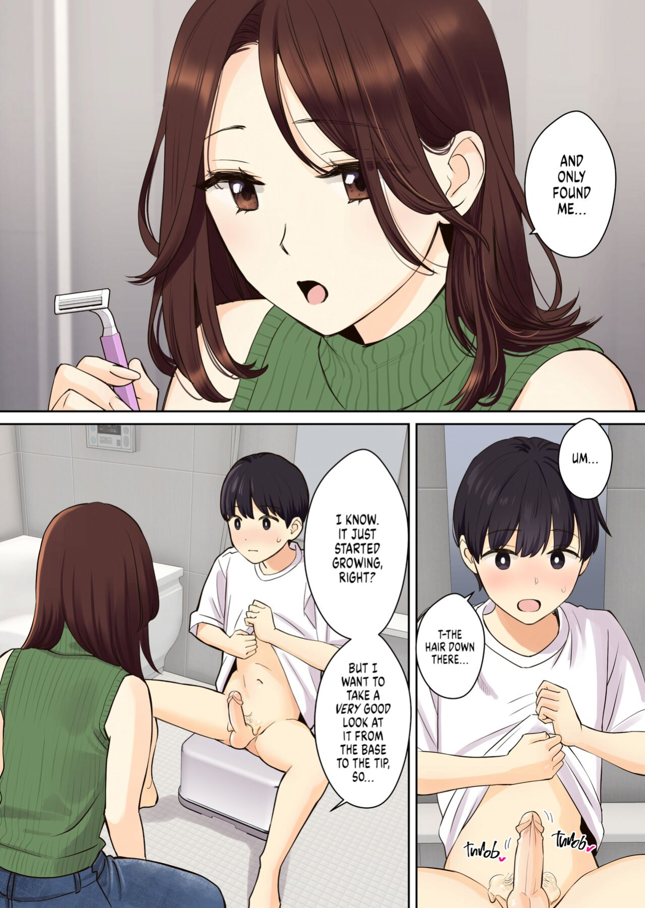 [Oshima Aki] Kanojo no Okaa-san ni Doutei o Ubawareru Hanashi 2 | How My Girlfriend's Mom Took My Virginity 2 [FuDeORS]