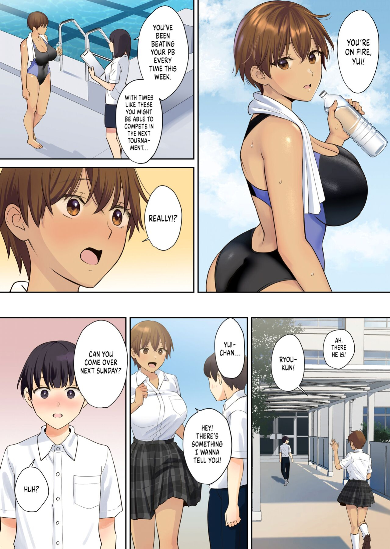 [Oshima Aki] Kanojo no Okaa-san ni Doutei o Ubawareru Hanashi 2 | How My Girlfriend's Mom Took My Virginity 2 [FuDeORS]