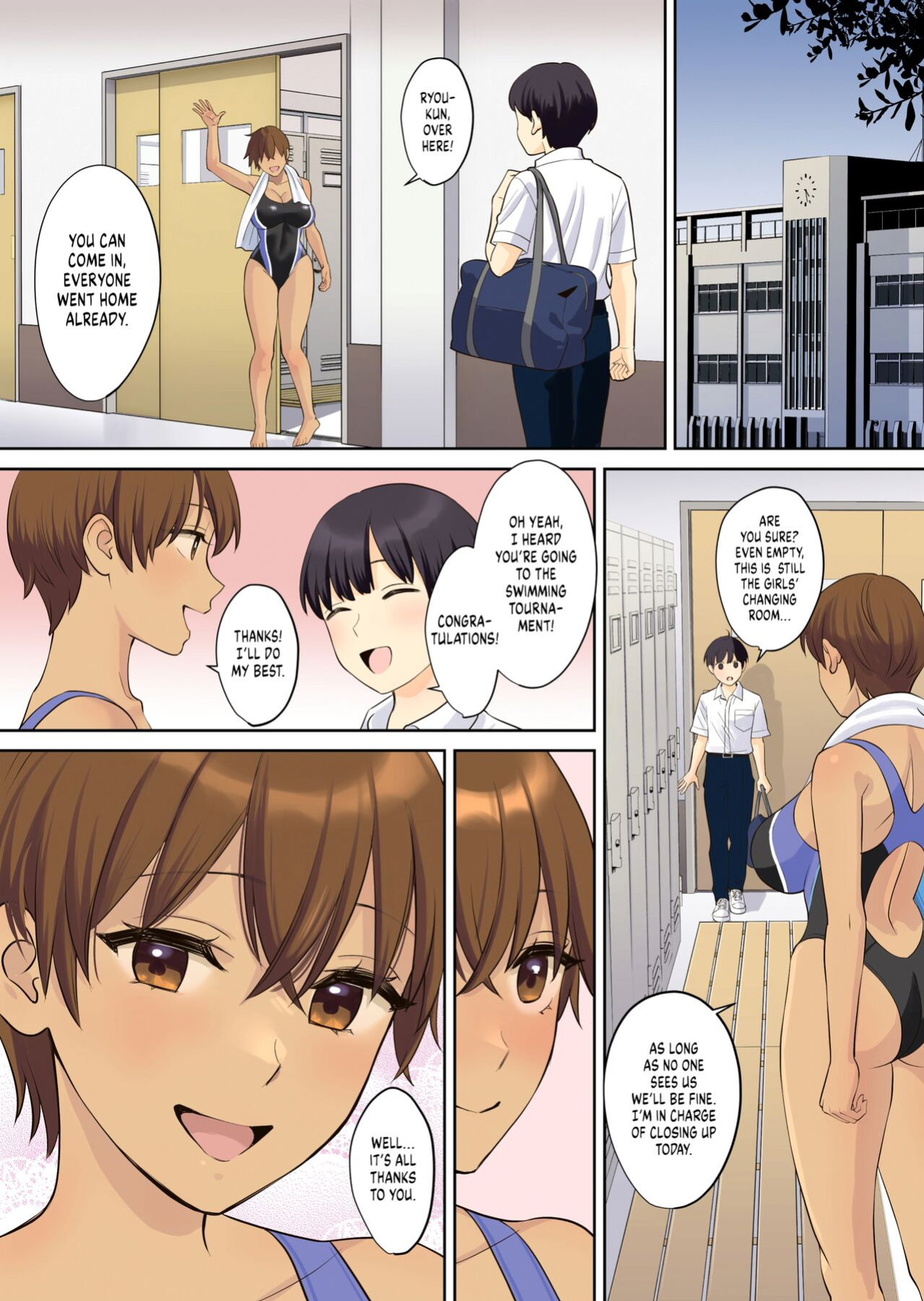 [Oshima Aki] Kanojo no Okaa-san ni Doutei o Ubawareru Hanashi 2 | How My Girlfriend's Mom Took My Virginity 2 [FuDeORS]