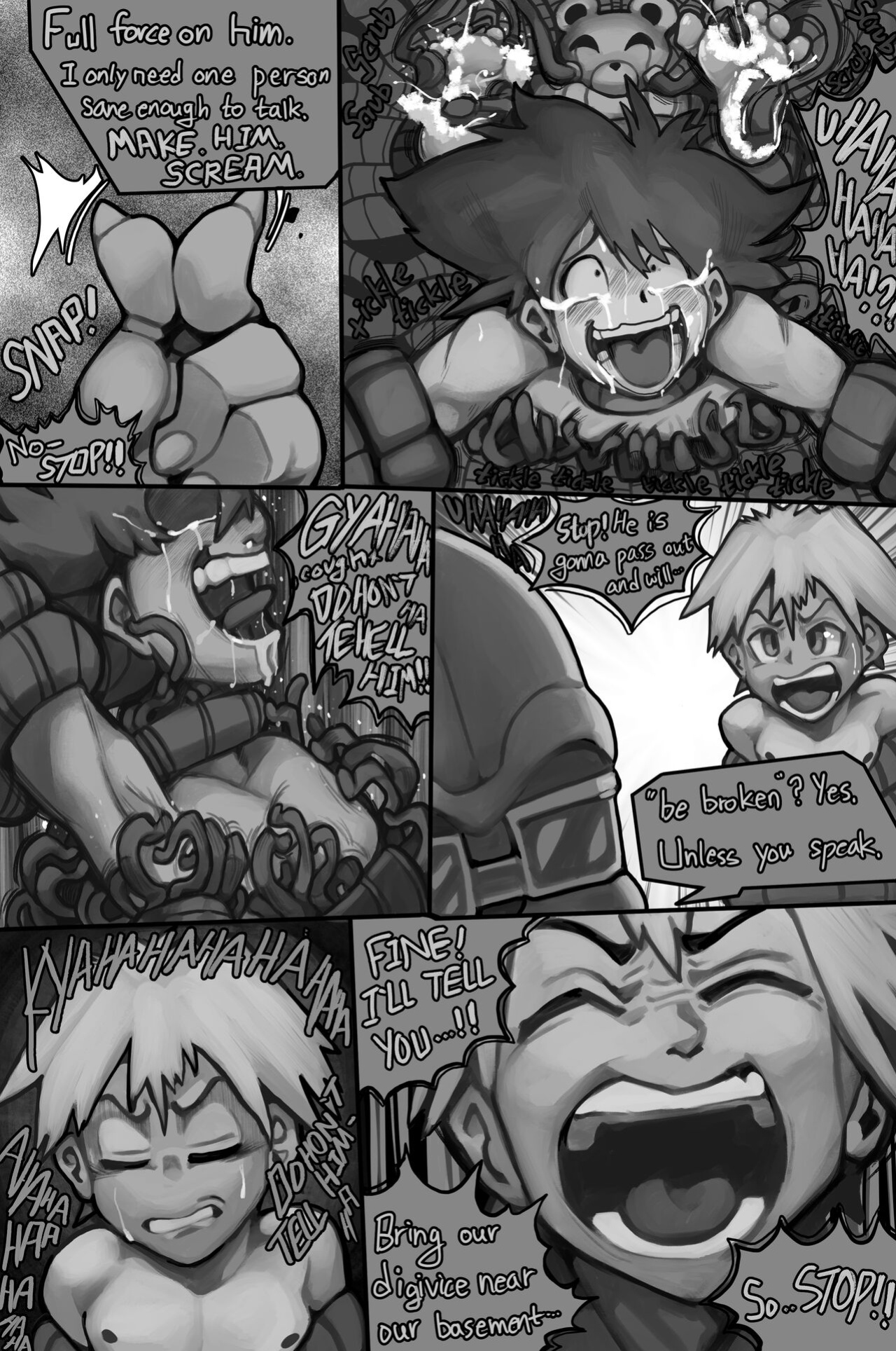[Twomario] Etamon Interrogation (Uncensored)