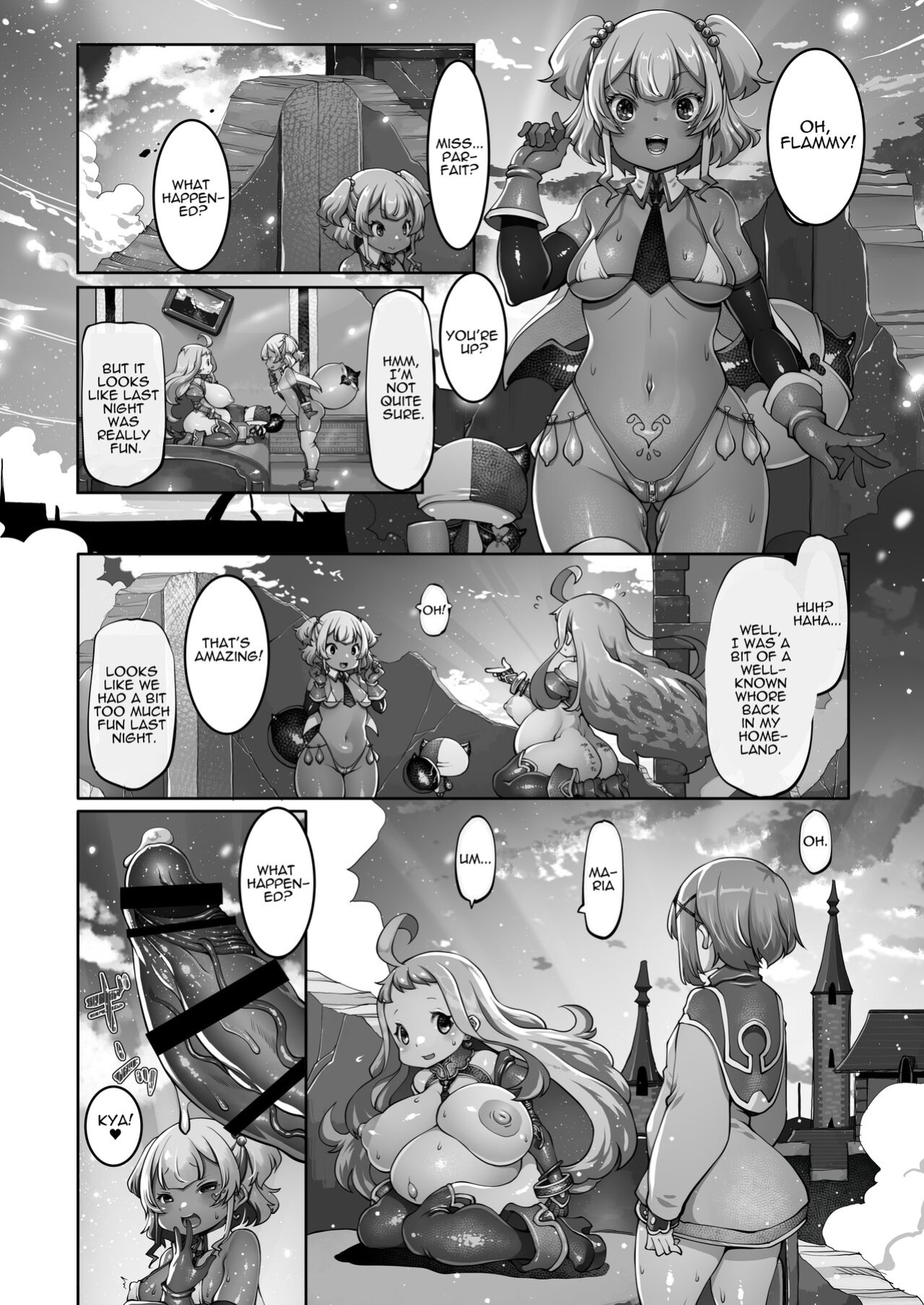 [Daijobi Kenkyuujo (Lobster)] Mareinu Oukoku no Midarana Nichijou | Indecent Days of the Mareinu Kingdom [ジゲッチ]