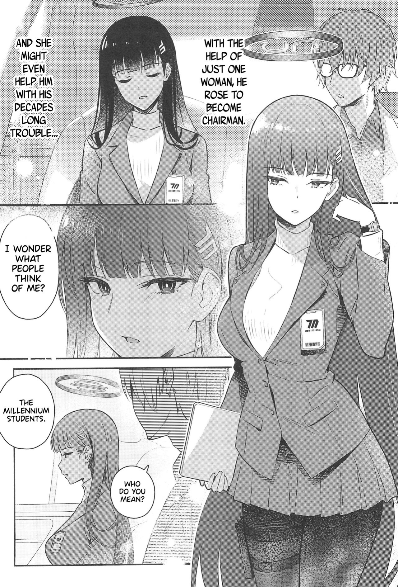 (C102) [Shiro no Ie (Yochiki)] Rio-chan wa Otosaretai. | Rio Wants to Fall in Love. (Blue Archive) [ConTL]