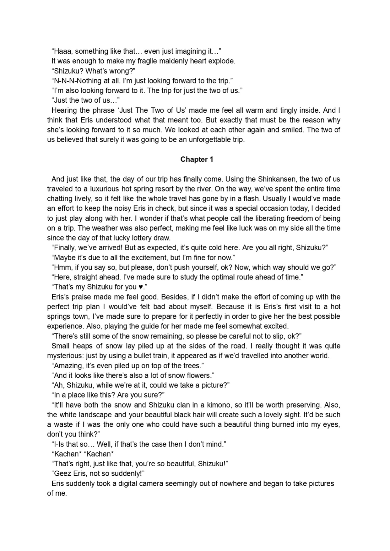 [Luminosity, Fuguriya (Peko)] Sono Hanabira ni Kuchizuke o - Nukumori ni Tsutsumarete | A Kiss For The Petals - Bathed in Warmth [DarkHeartedAlchemist]