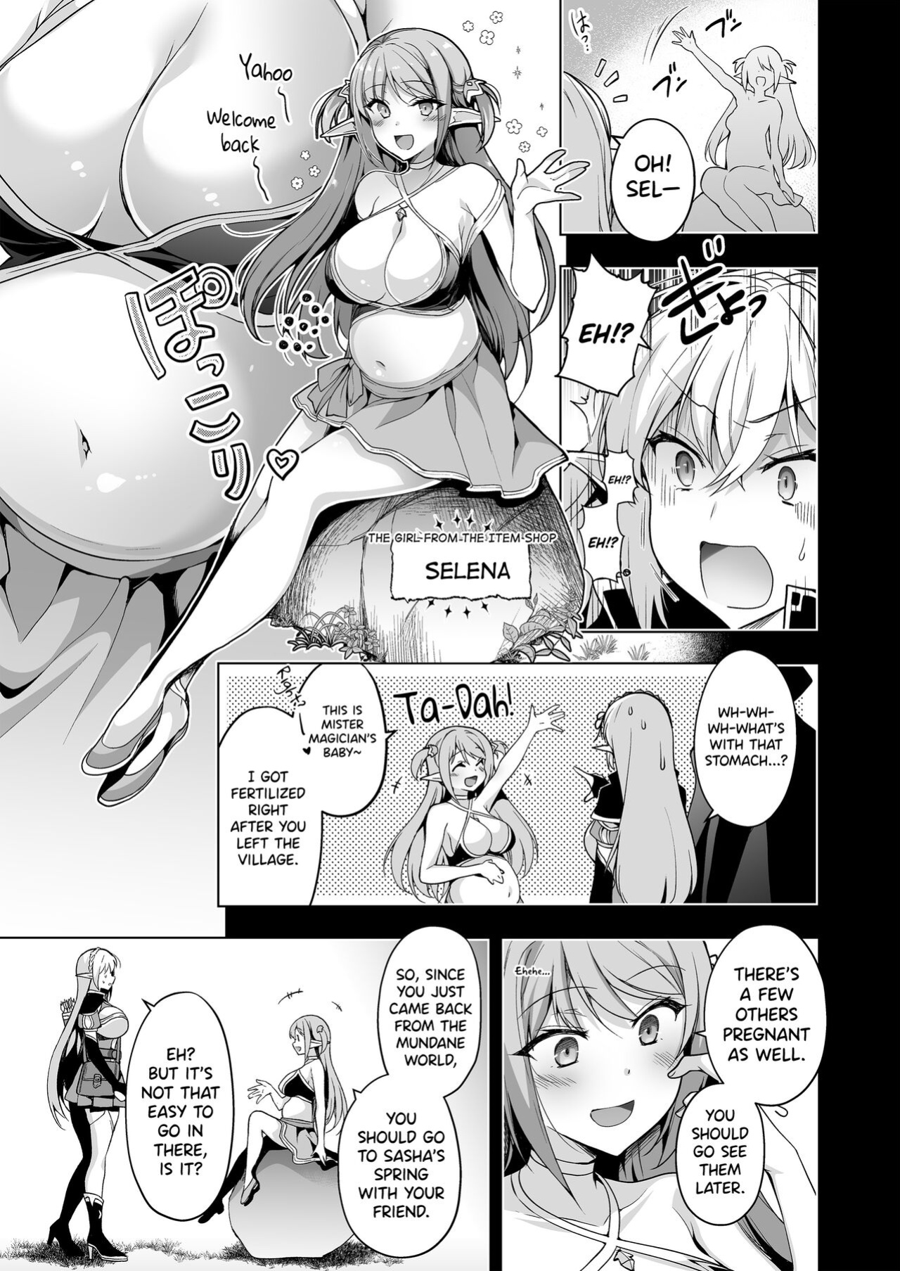 [Ninokoya (Ninoko)] Elf ni Inmon o Tsukeru Hon LEVEL:7 [biribiri]