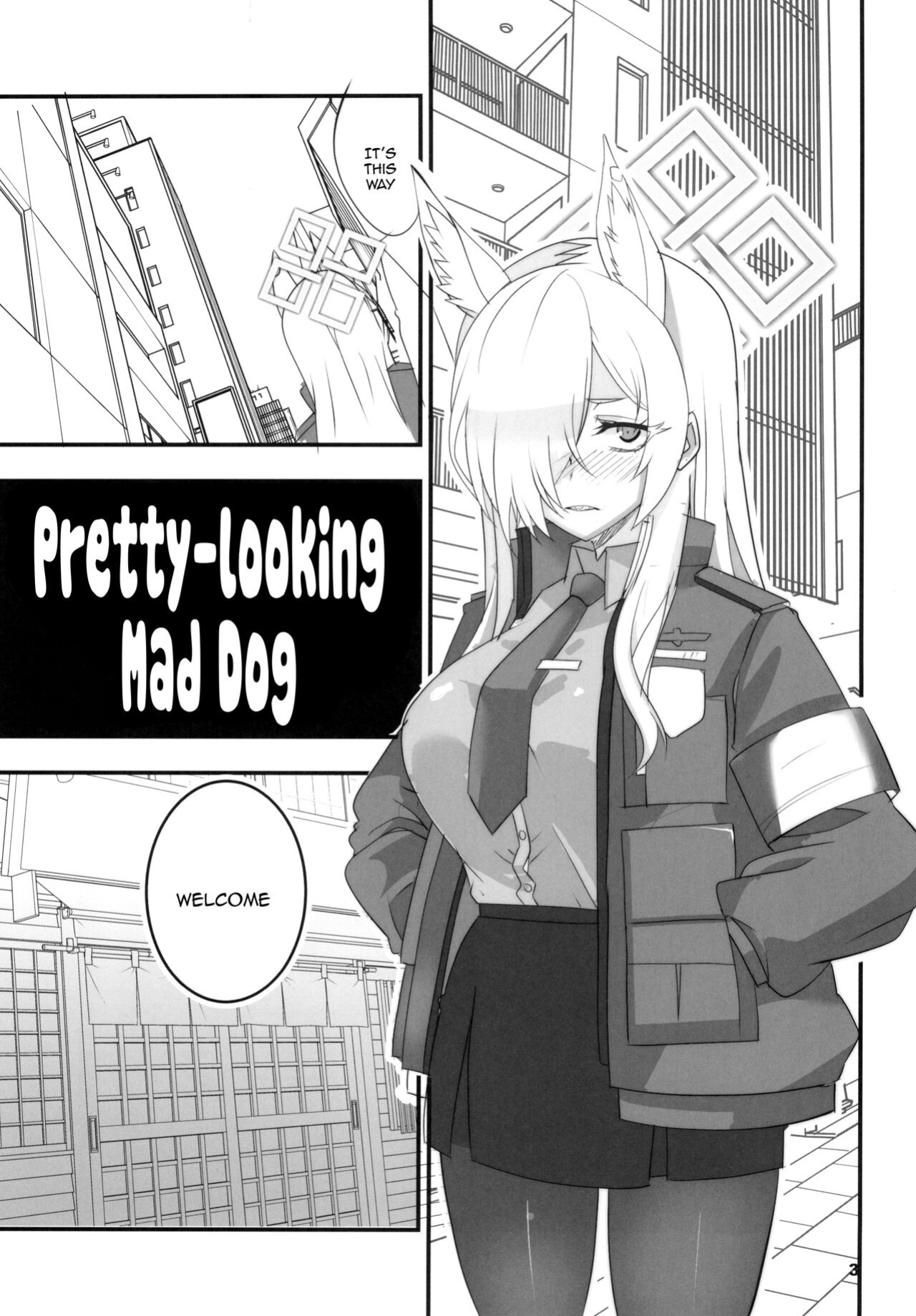 (C102) [BlueMage (Aoi Manabu)] Kao no Yoi Kyouken / The Mad Dog With a Pretty Face (Blue Archive)