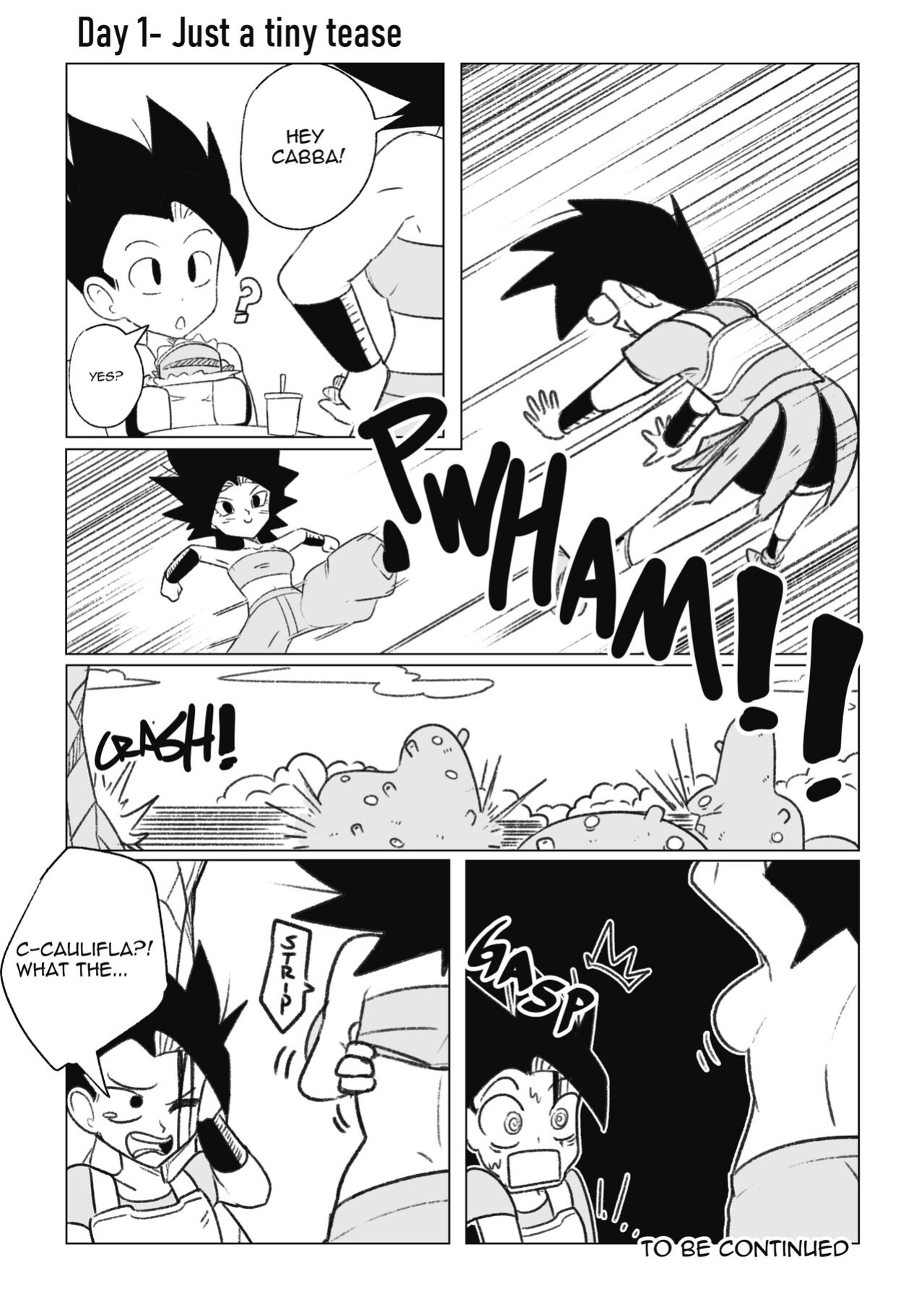 [Navietta] Teasing Cabba (Dragon Ball)
