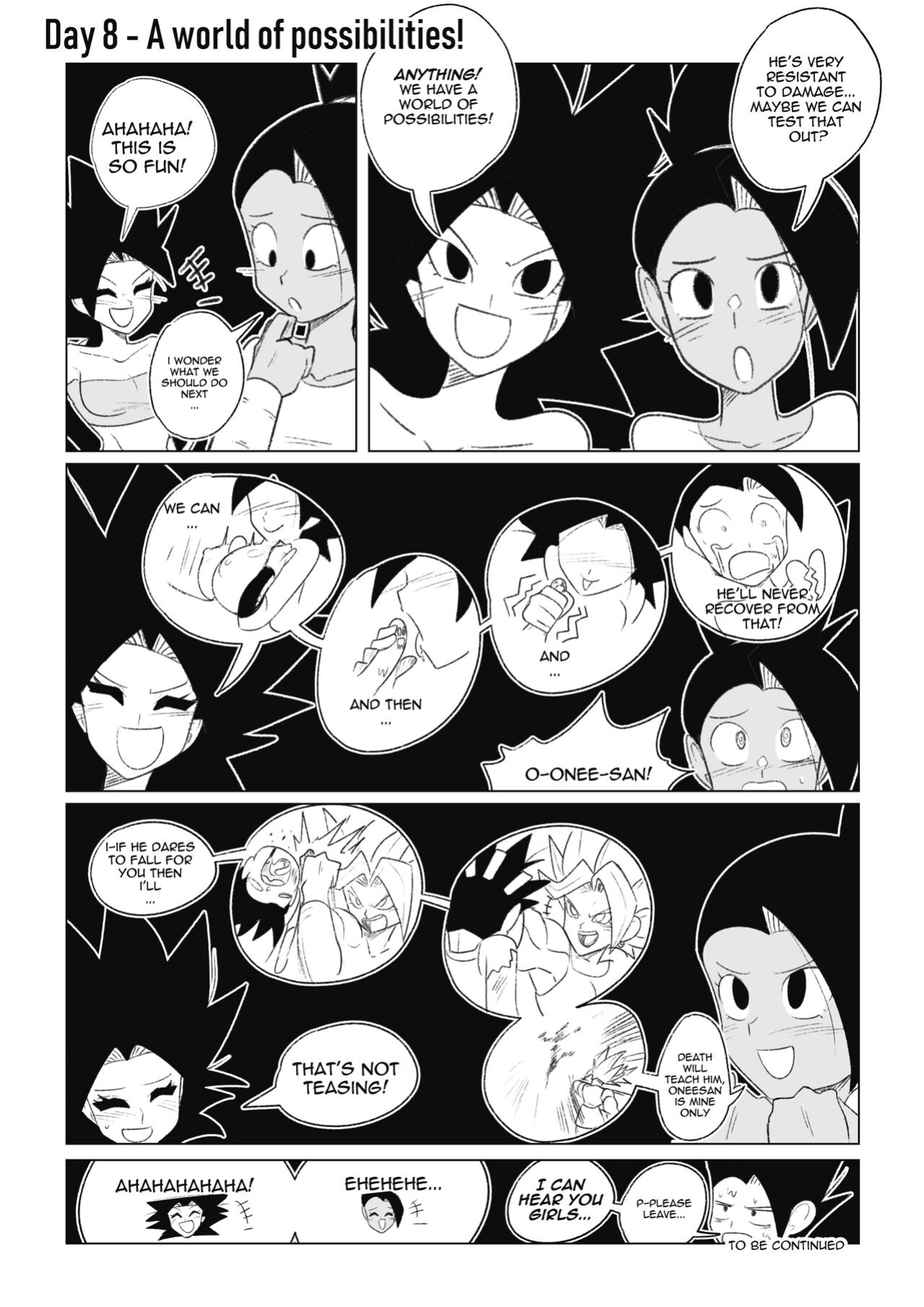 [Navietta] Teasing Cabba (Dragon Ball)