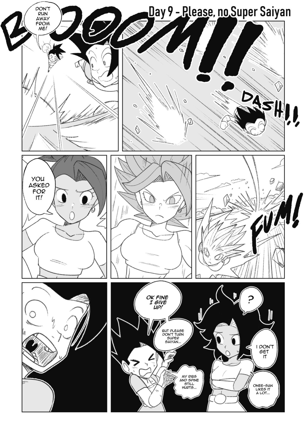 [Navietta] Teasing Cabba (Dragon Ball)