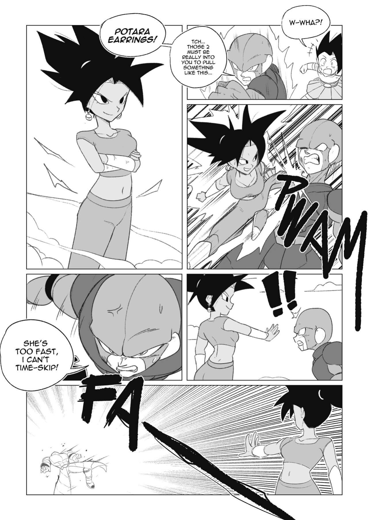 [Navietta] Teasing Cabba (Dragon Ball)