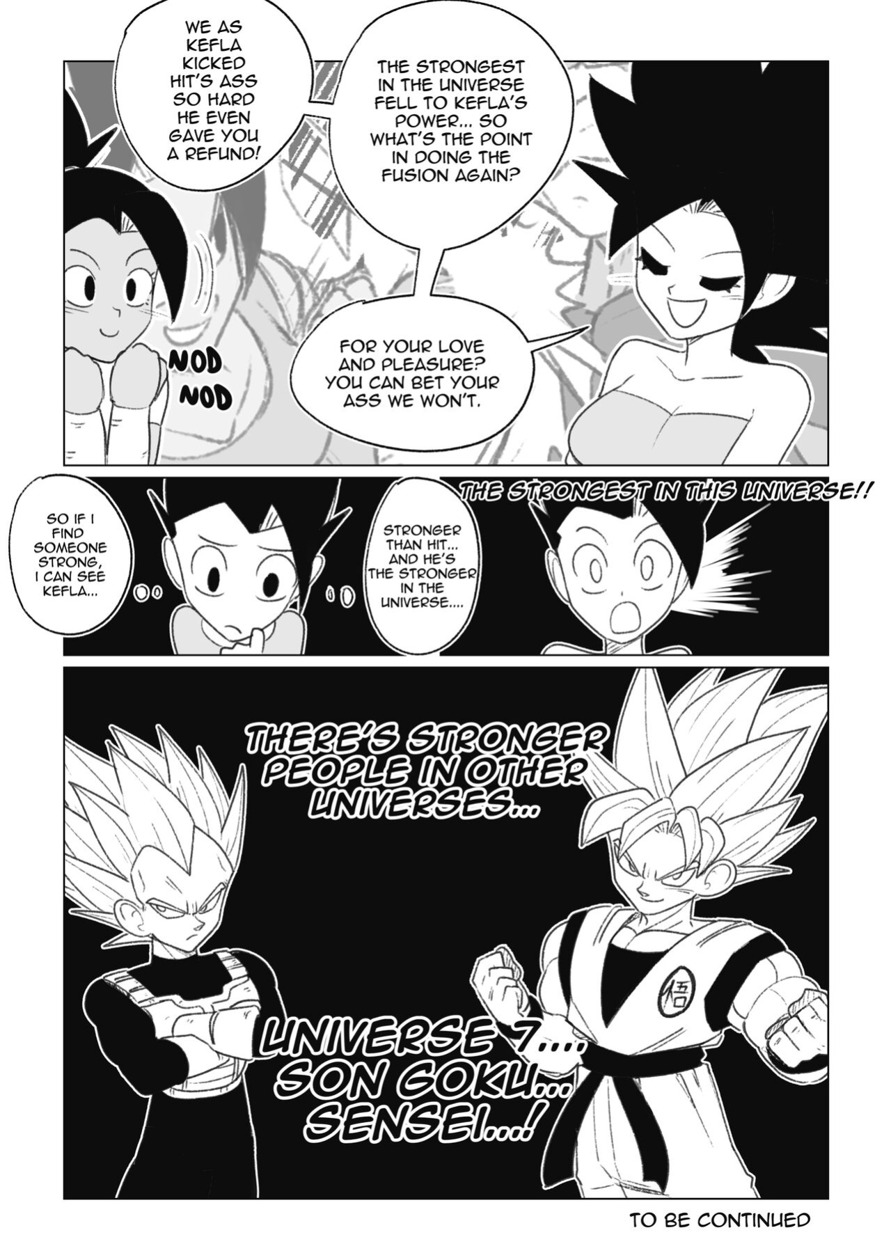 [Navietta] Teasing Cabba (Dragon Ball)