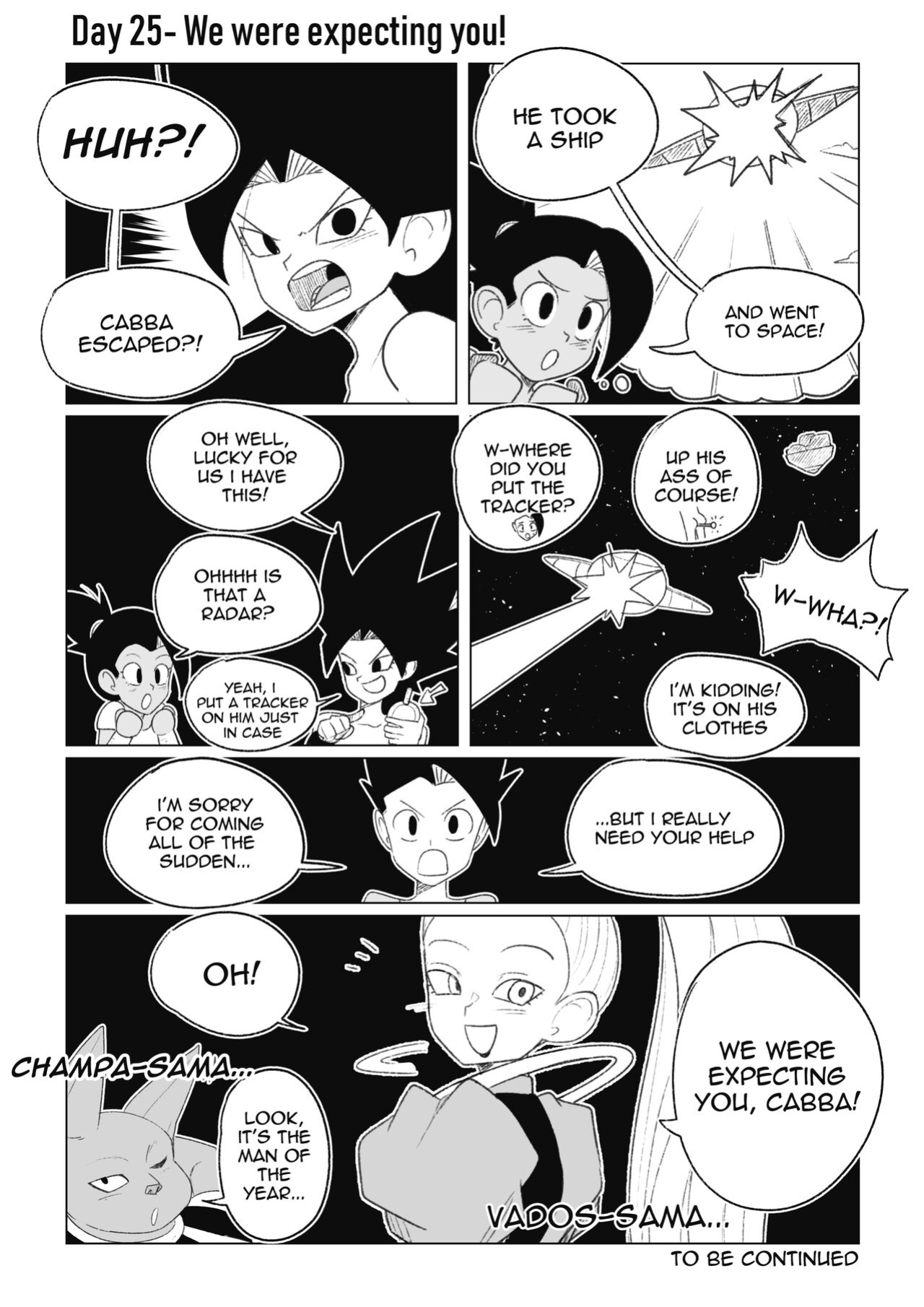 [Navietta] Teasing Cabba (Dragon Ball)