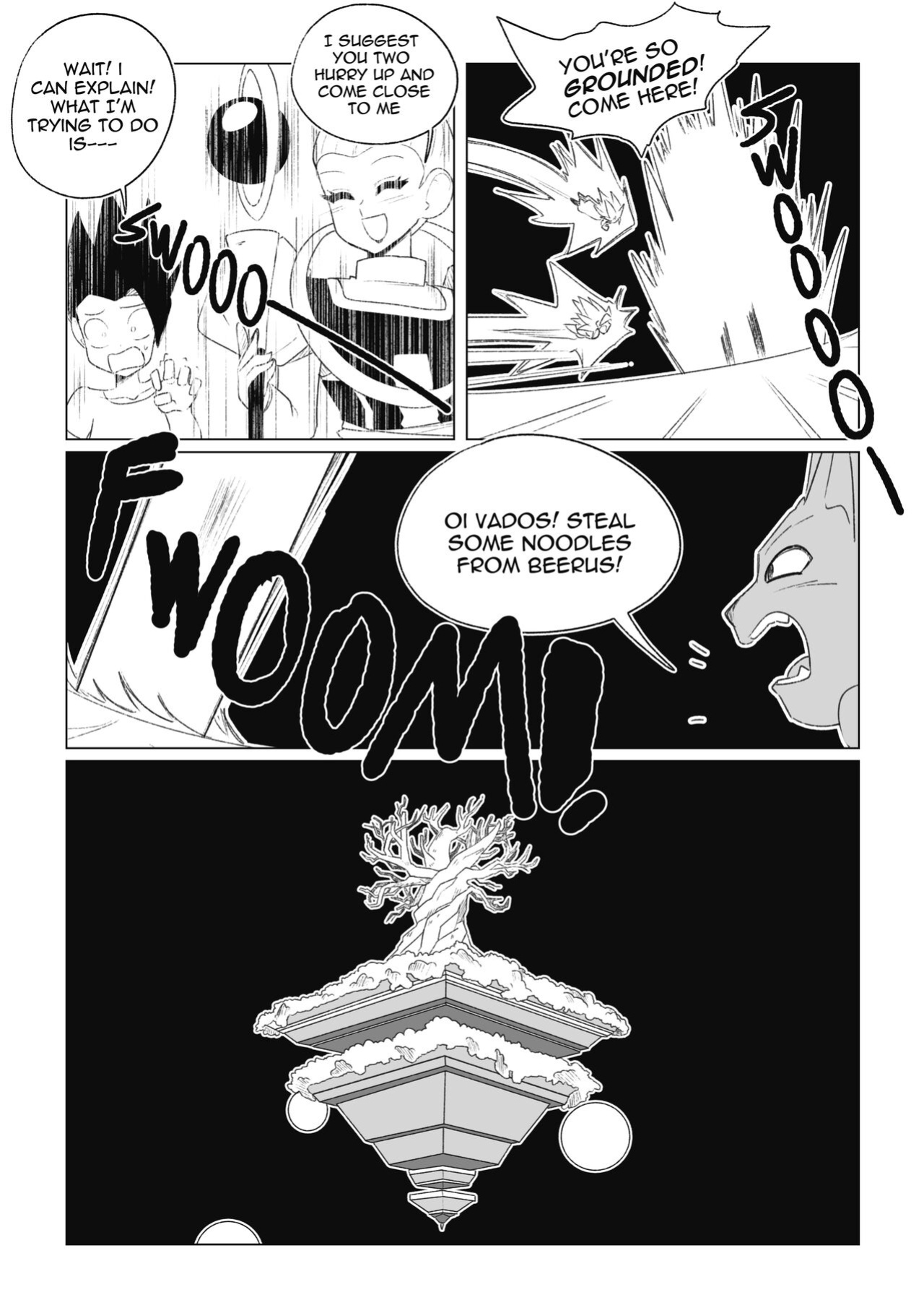 [Navietta] Teasing Cabba (Dragon Ball)