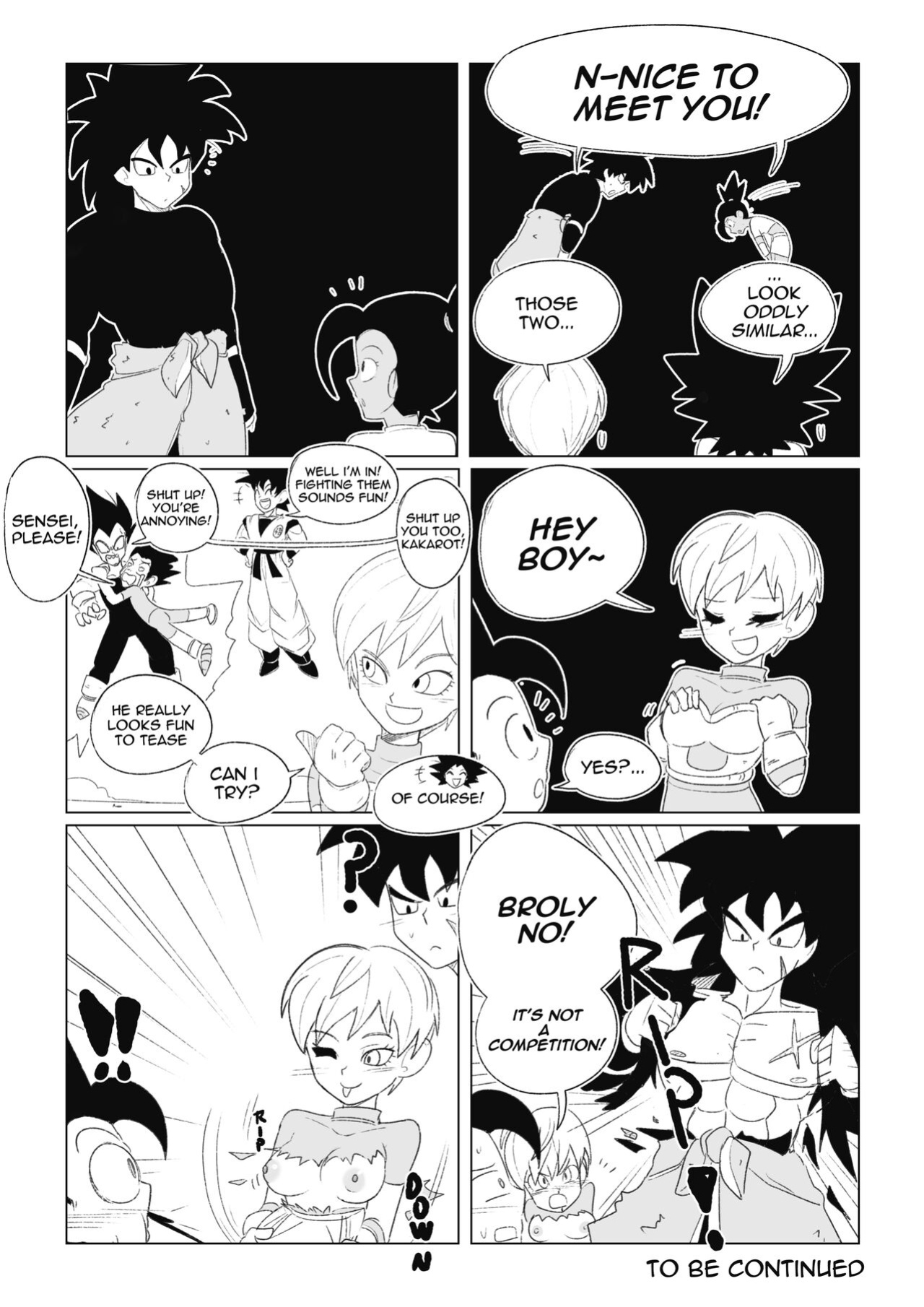 [Navietta] Teasing Cabba (Dragon Ball)