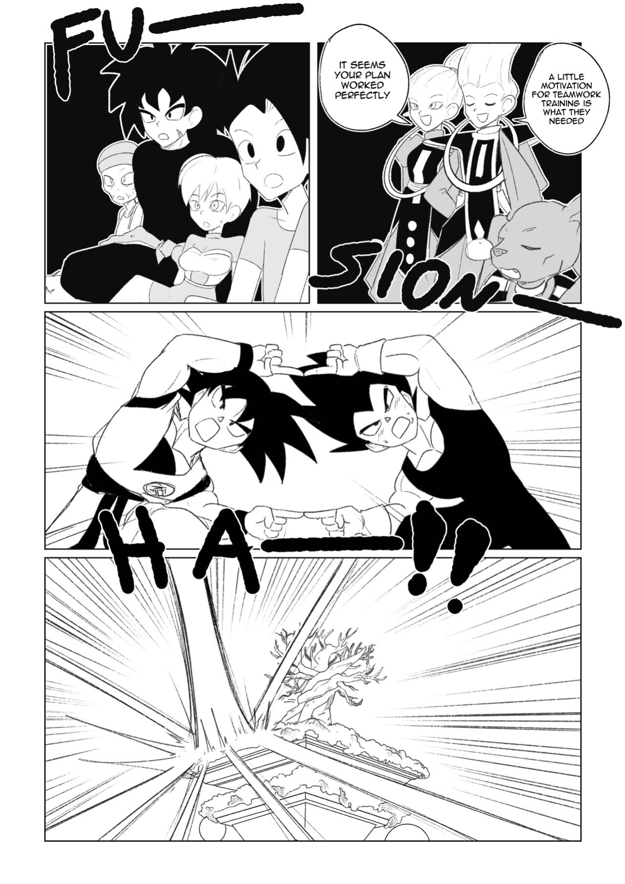 [Navietta] Teasing Cabba (Dragon Ball)