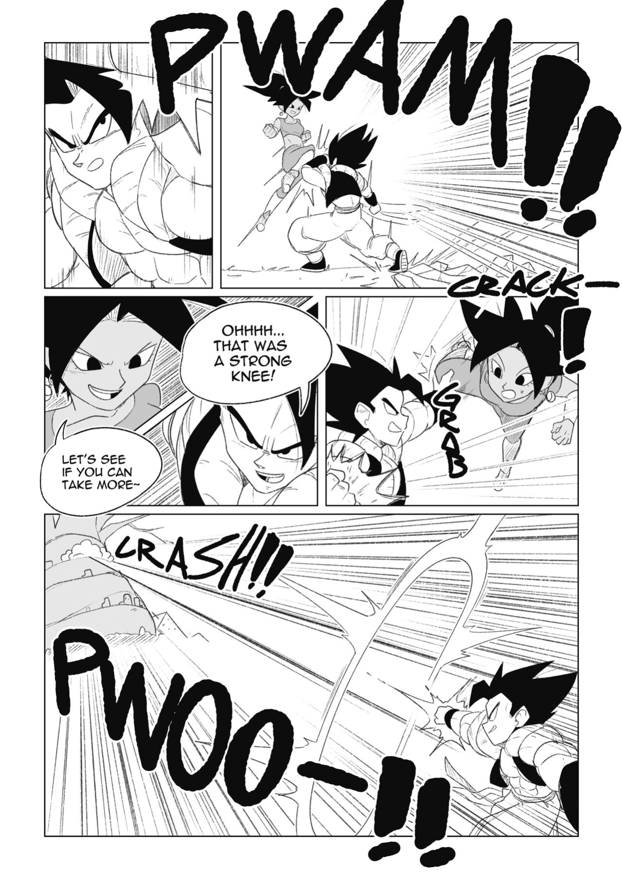 [Navietta] Teasing Cabba (Dragon Ball)