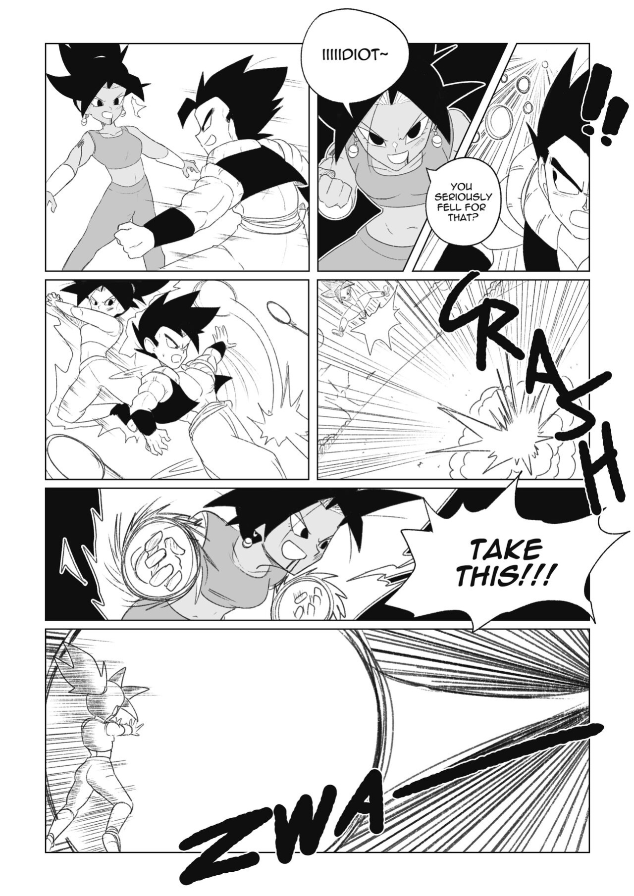[Navietta] Teasing Cabba (Dragon Ball)