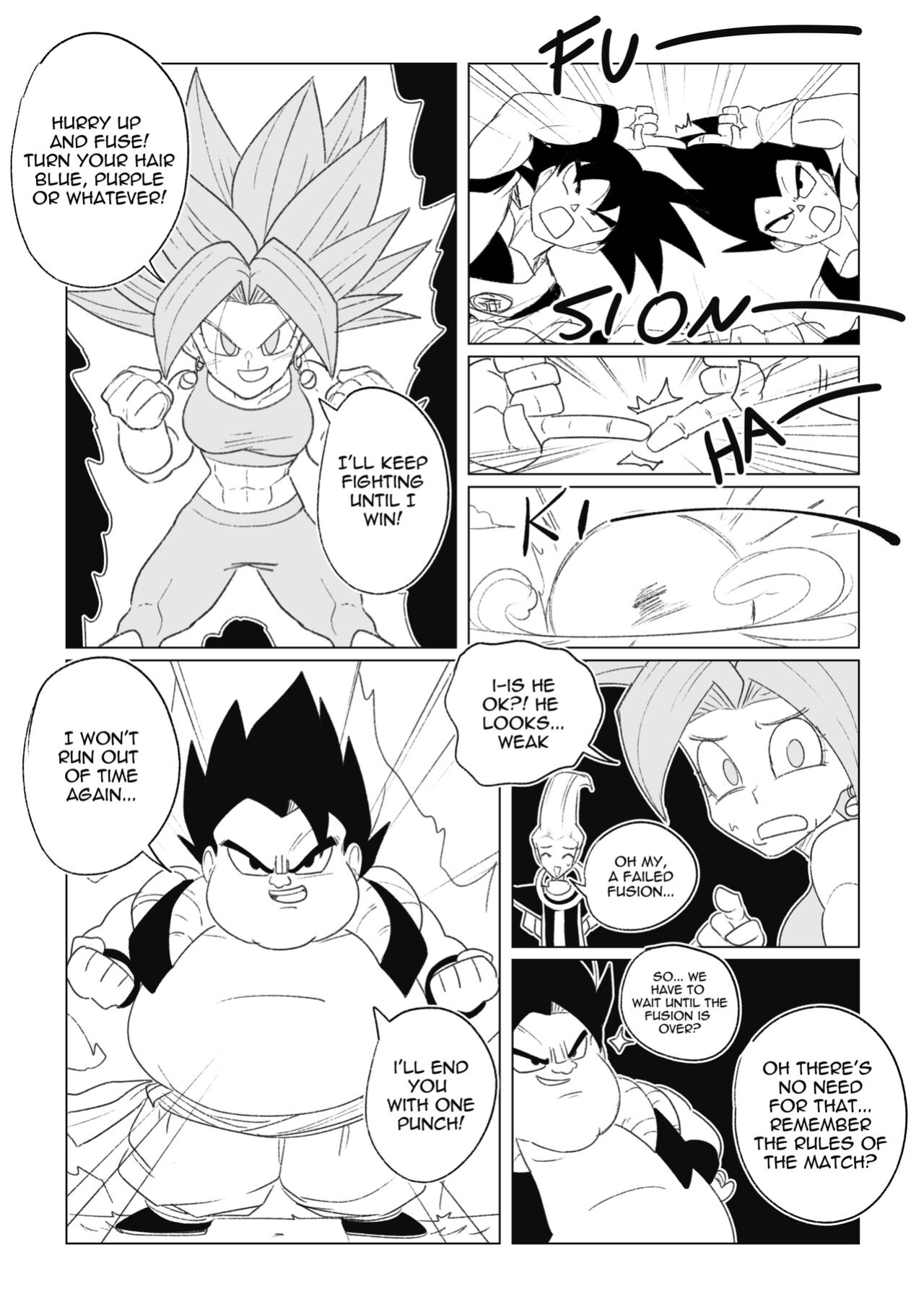 [Navietta] Teasing Cabba (Dragon Ball)