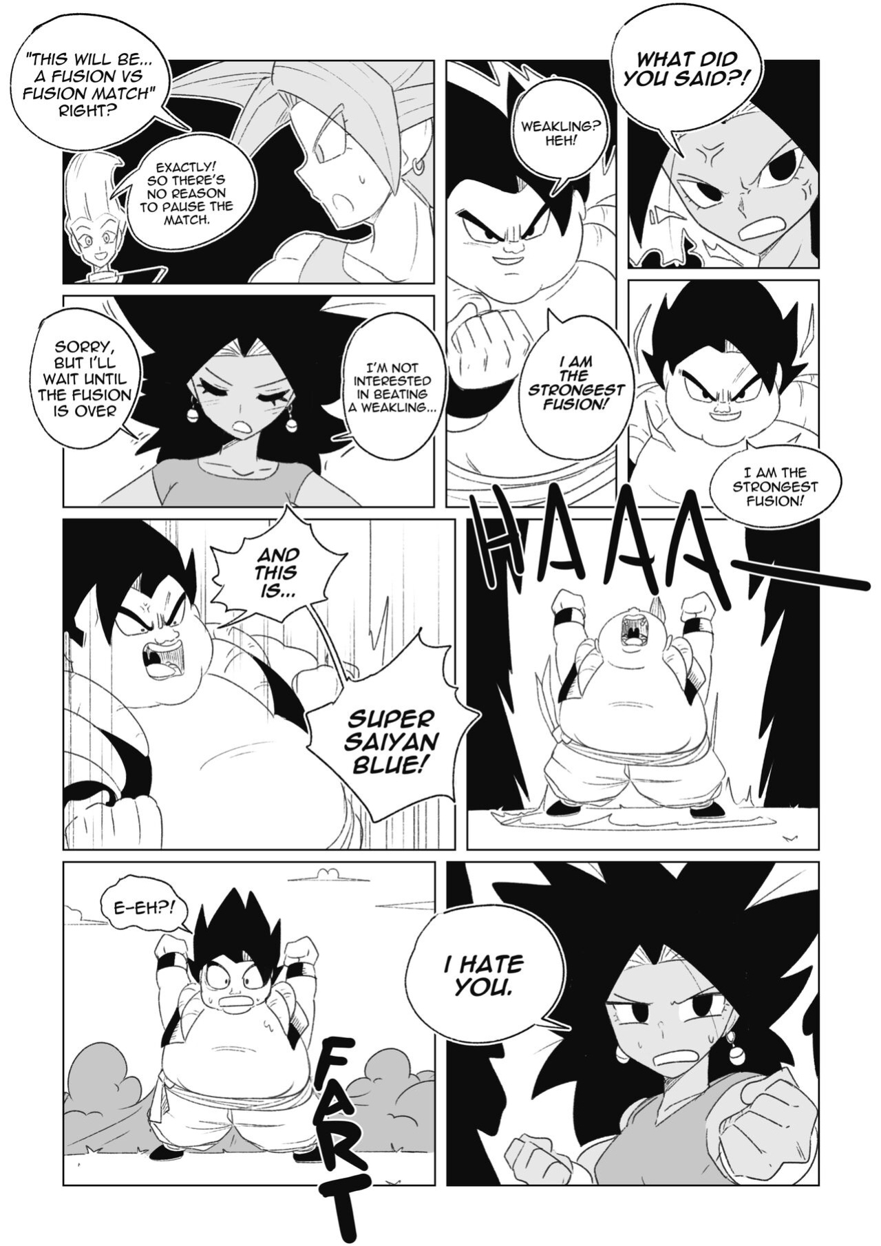 [Navietta] Teasing Cabba (Dragon Ball)