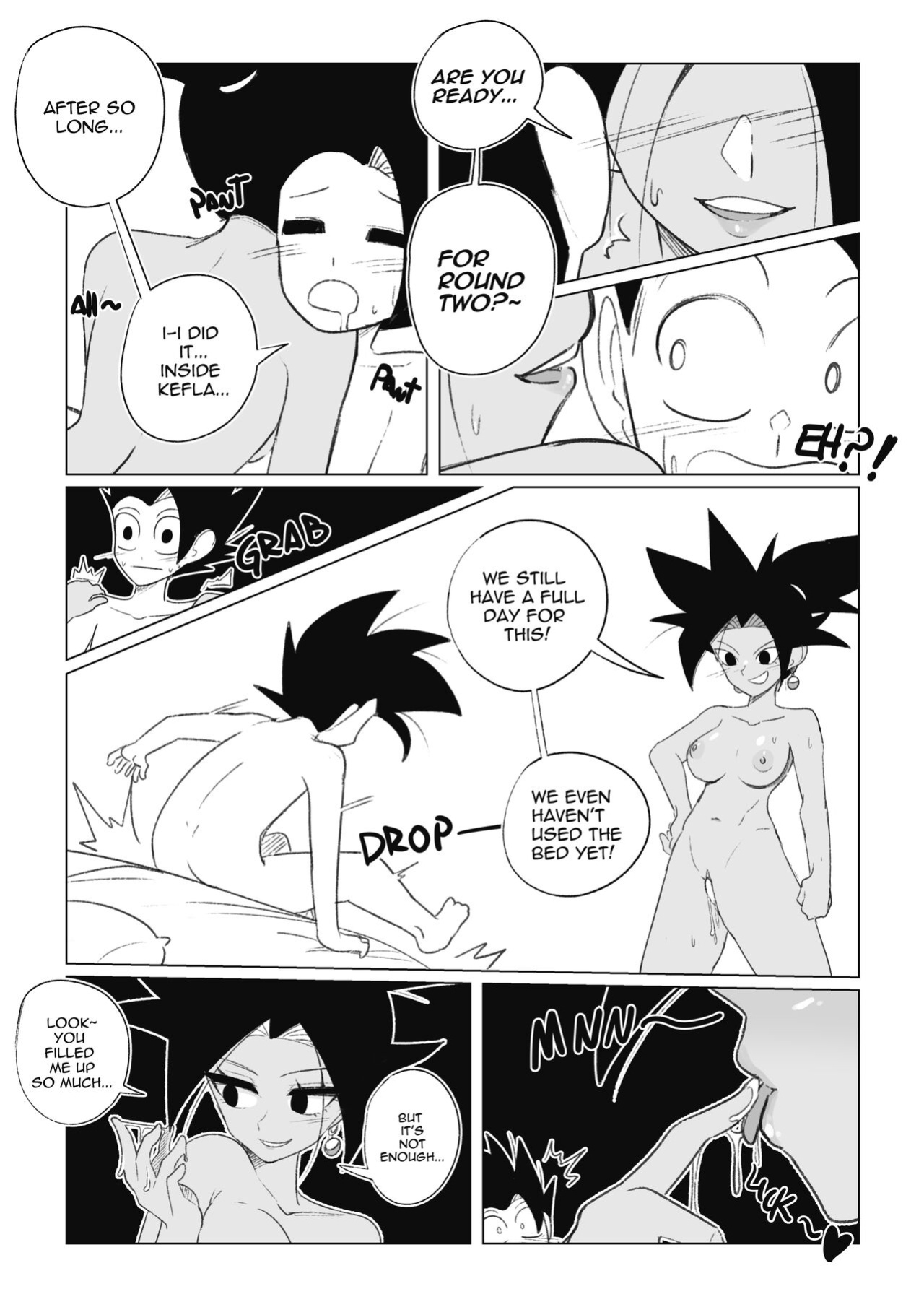 [Navietta] Teasing Cabba (Dragon Ball)