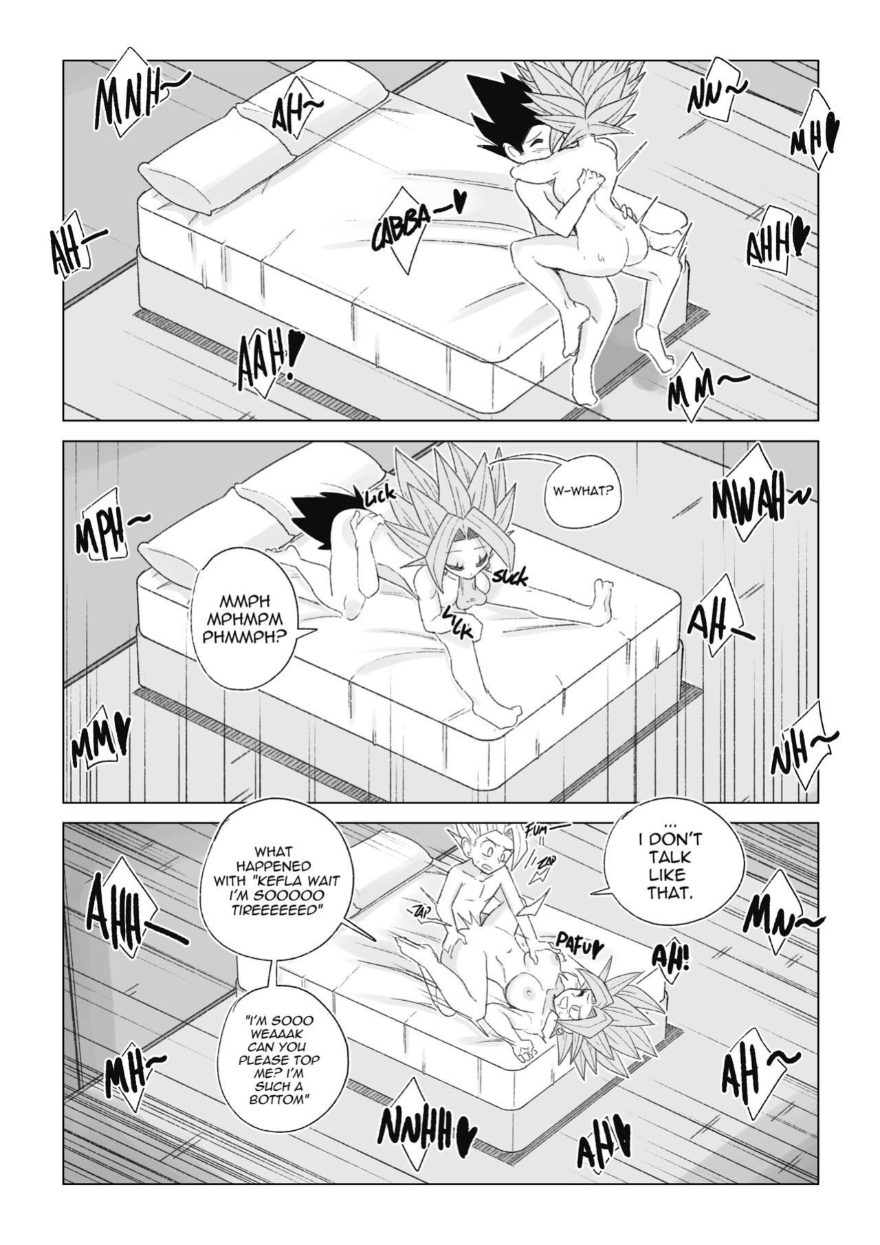[Navietta] Teasing Cabba (Dragon Ball)