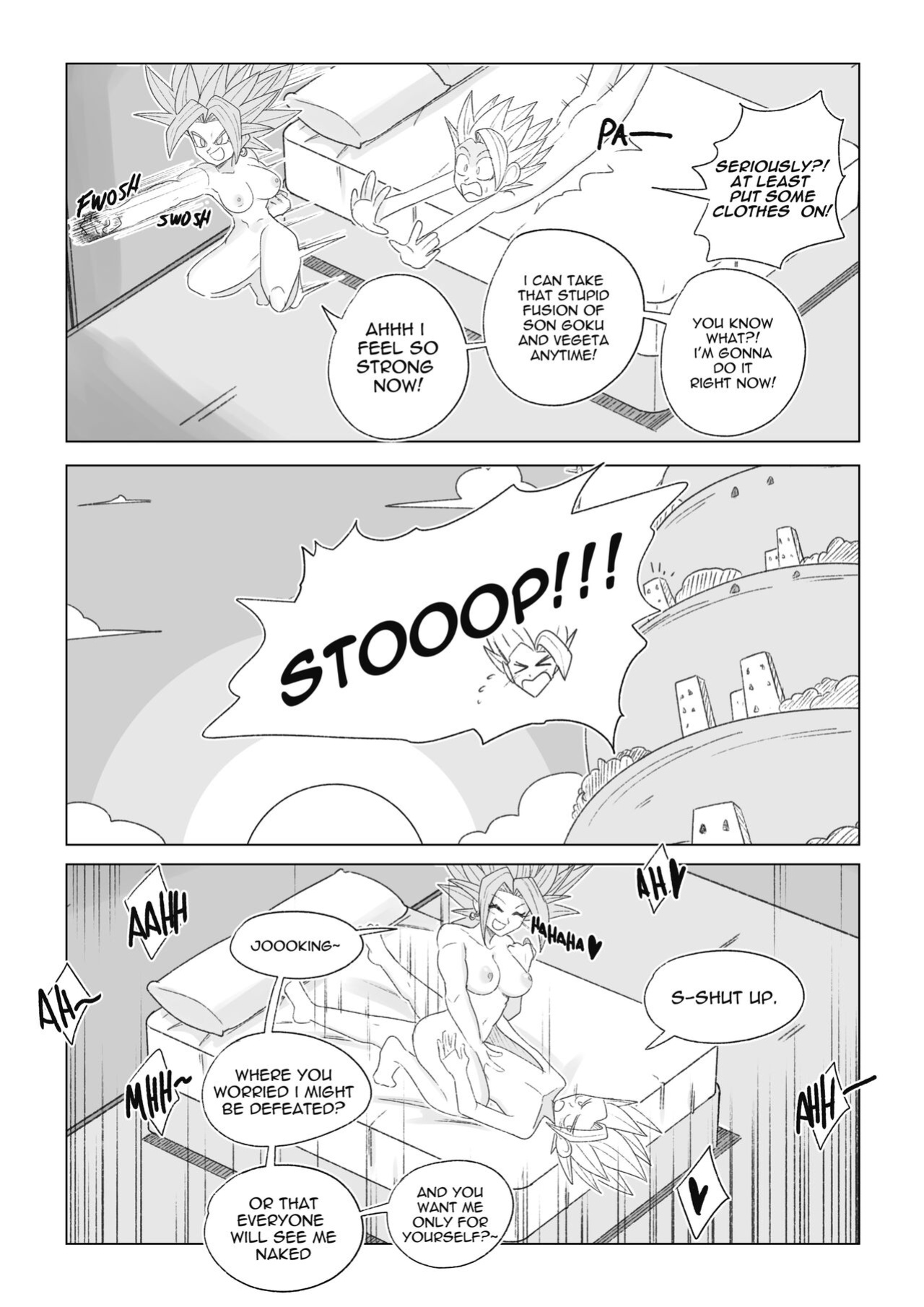 [Navietta] Teasing Cabba (Dragon Ball)
