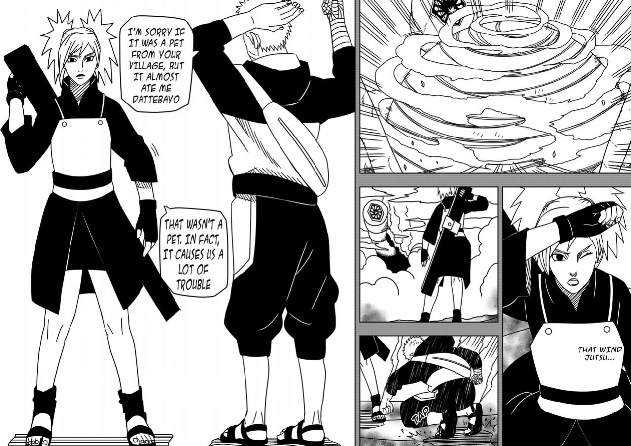 [NinRubio] Temari's Move (Naruto)