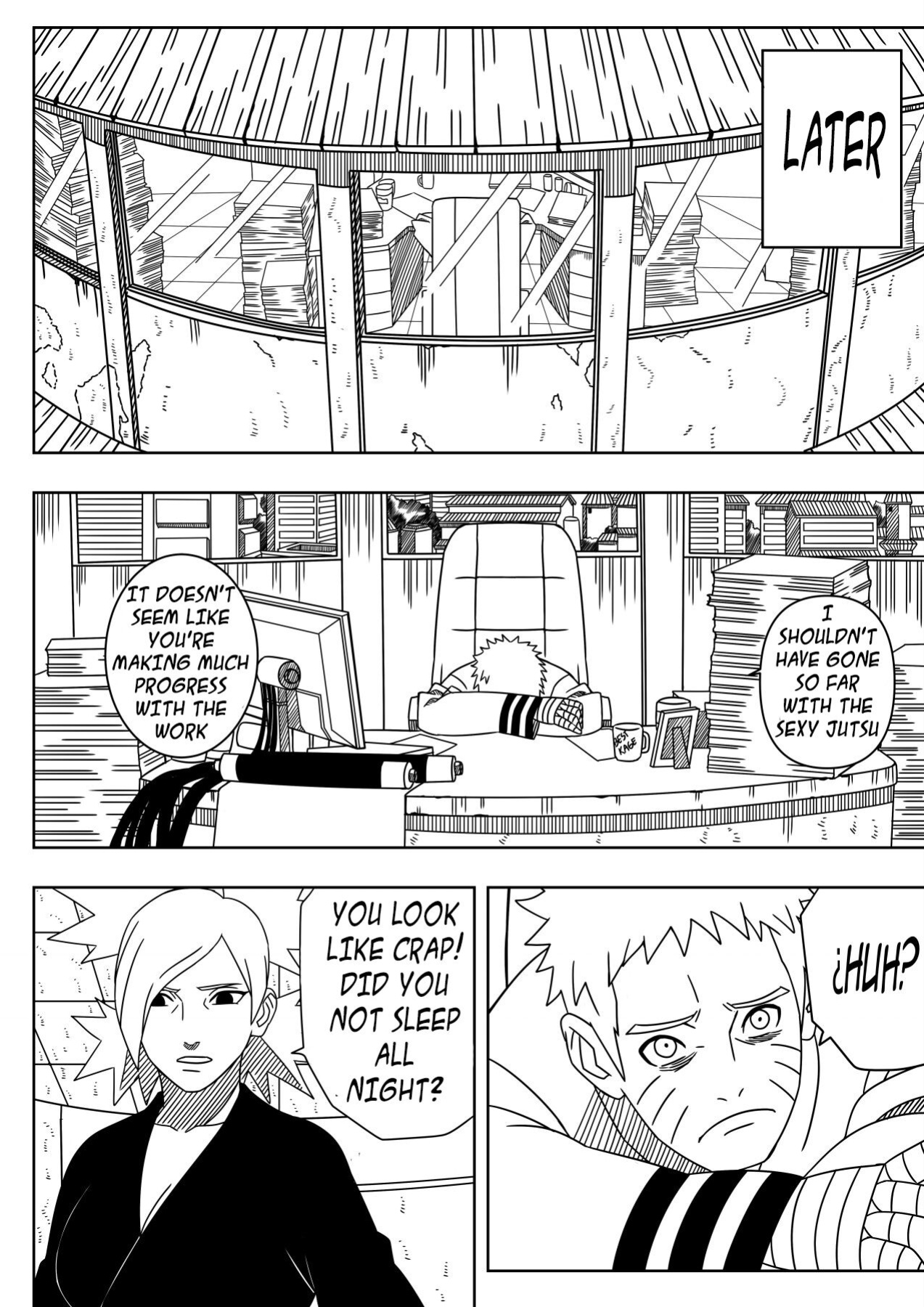 [NinRubio] Hanabi's Wish, And Temari's Move (Naruto)