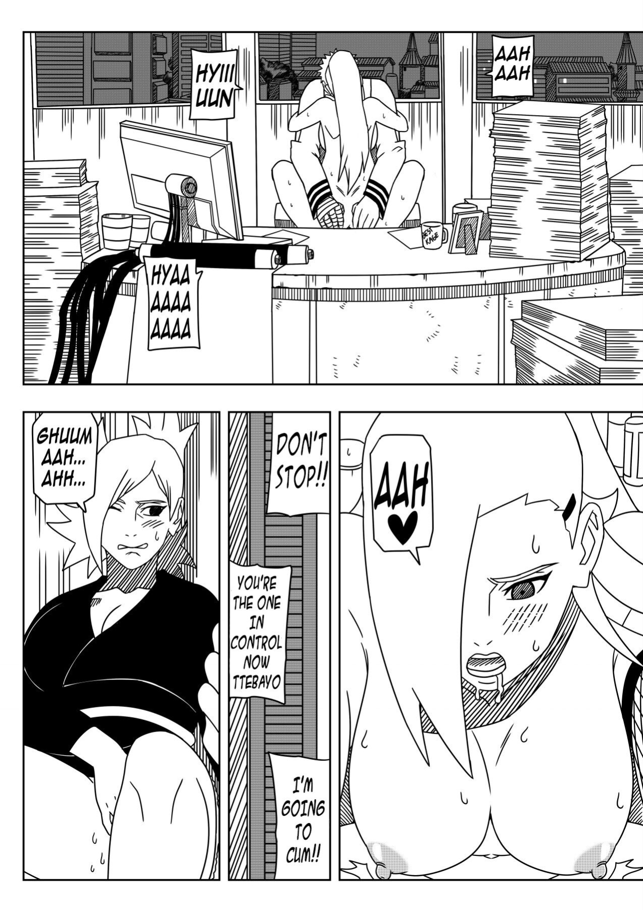 [NinRubio] Office Work (Naruto)