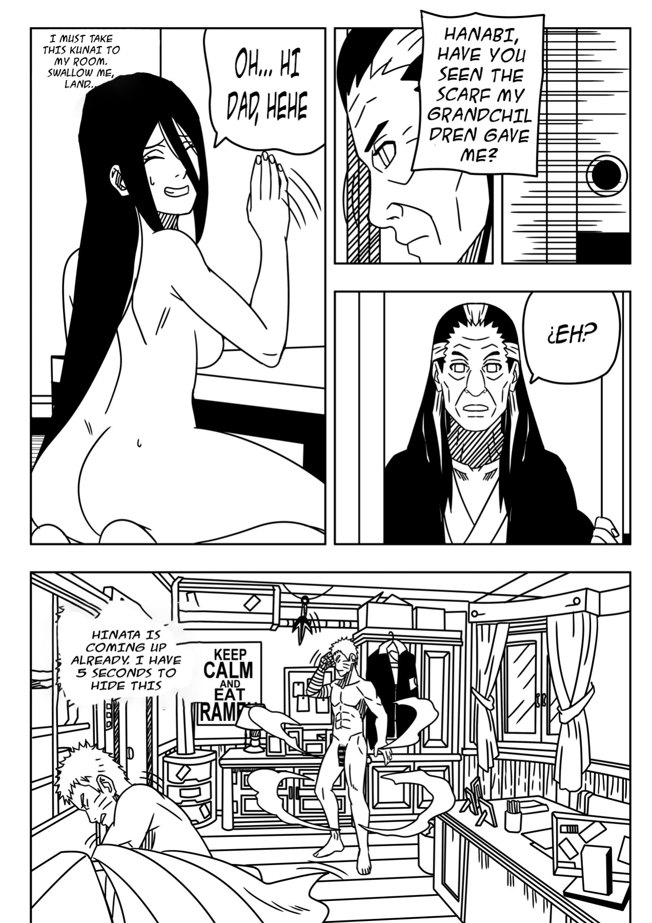 [NinRubio] Hanabi's Visit (Naruto)
