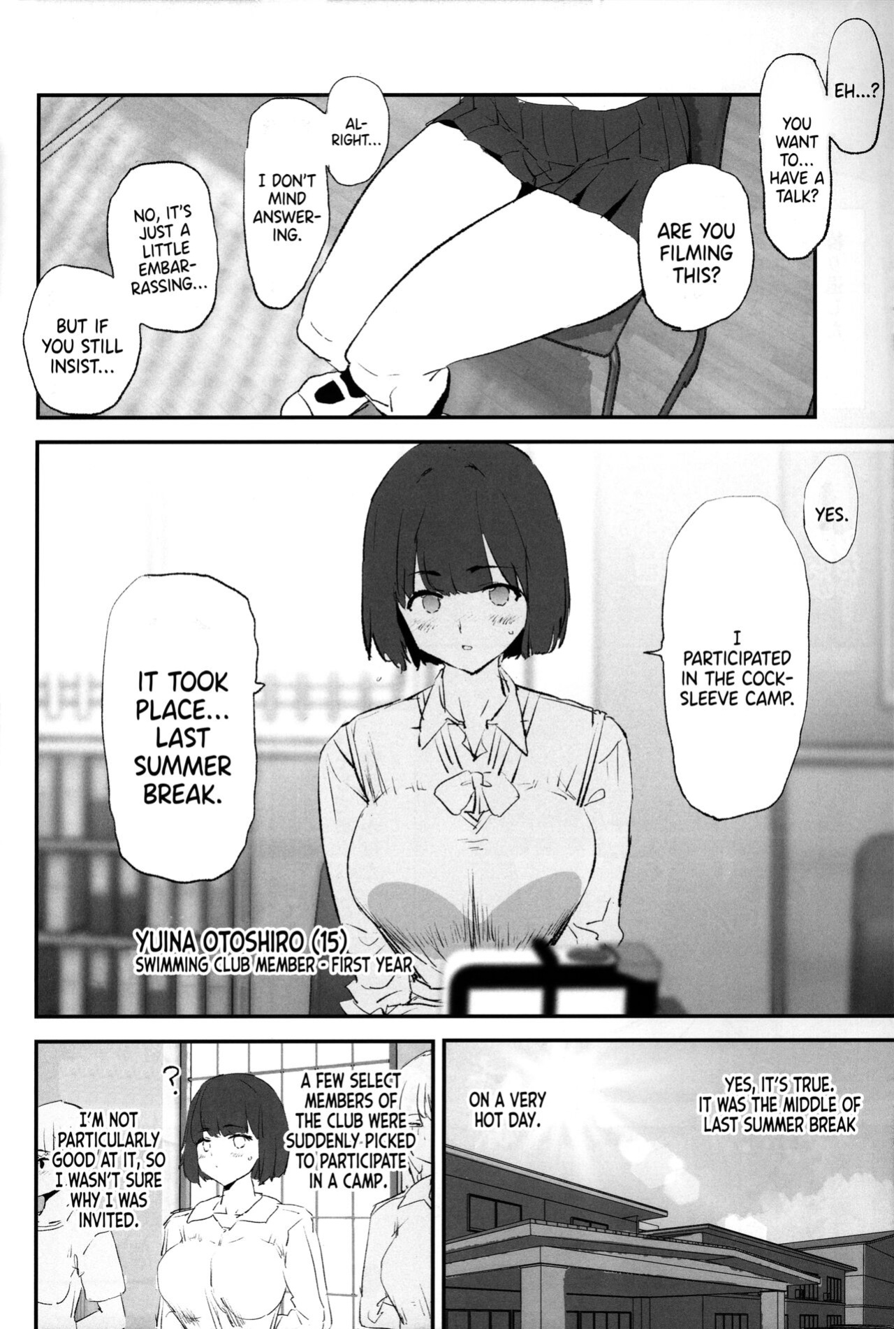 (C103) [Yami ni Ugomeku (Dokurosan)] Boku dake Yobare nakatta Onaho Gasshuku + Saki-senpai | Everyone Went to the Cocksleeve Camp Except for Me [Kinsei Translations]