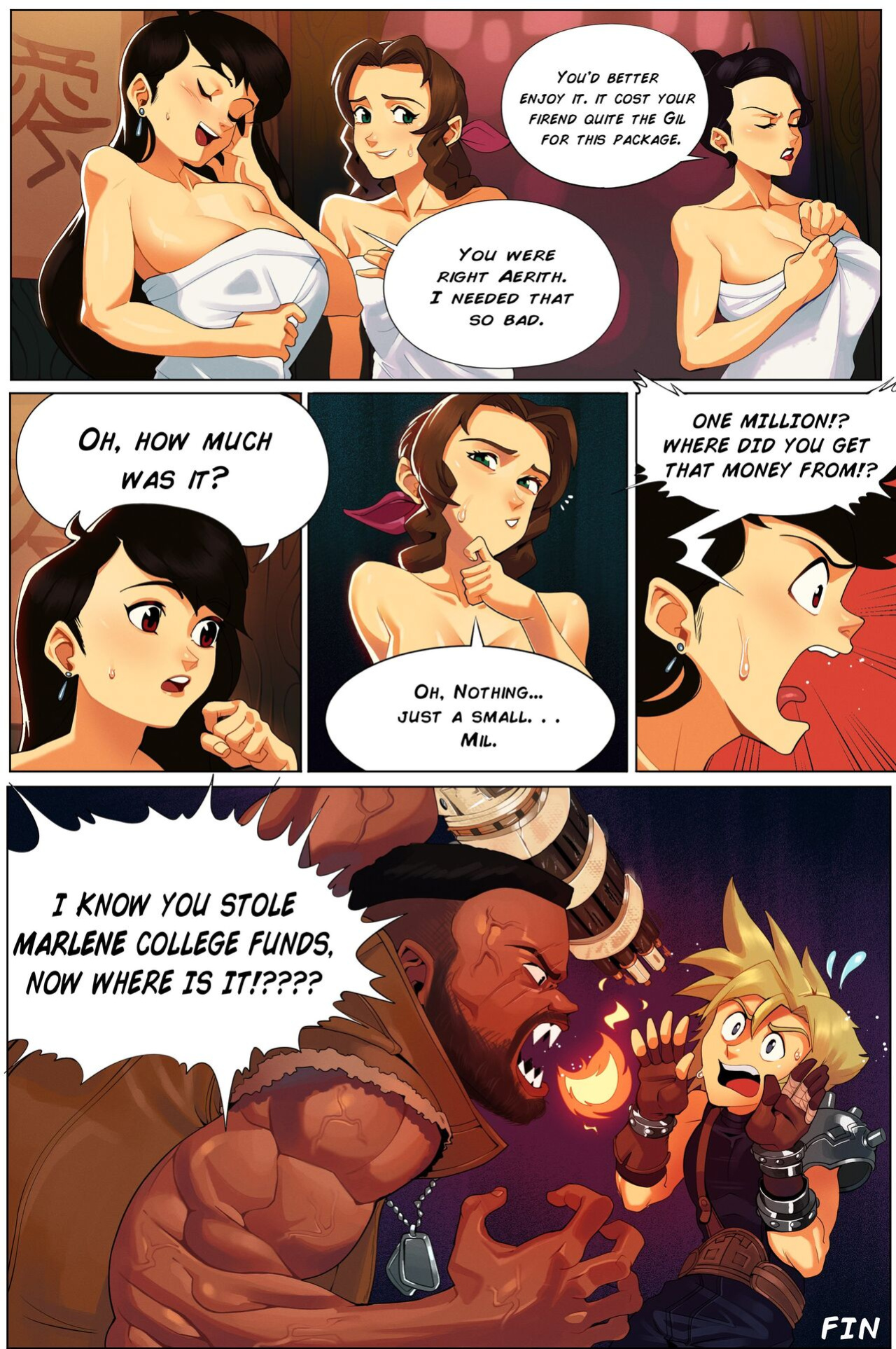 [Timbo Cactus] Tifa Full Body Massage
