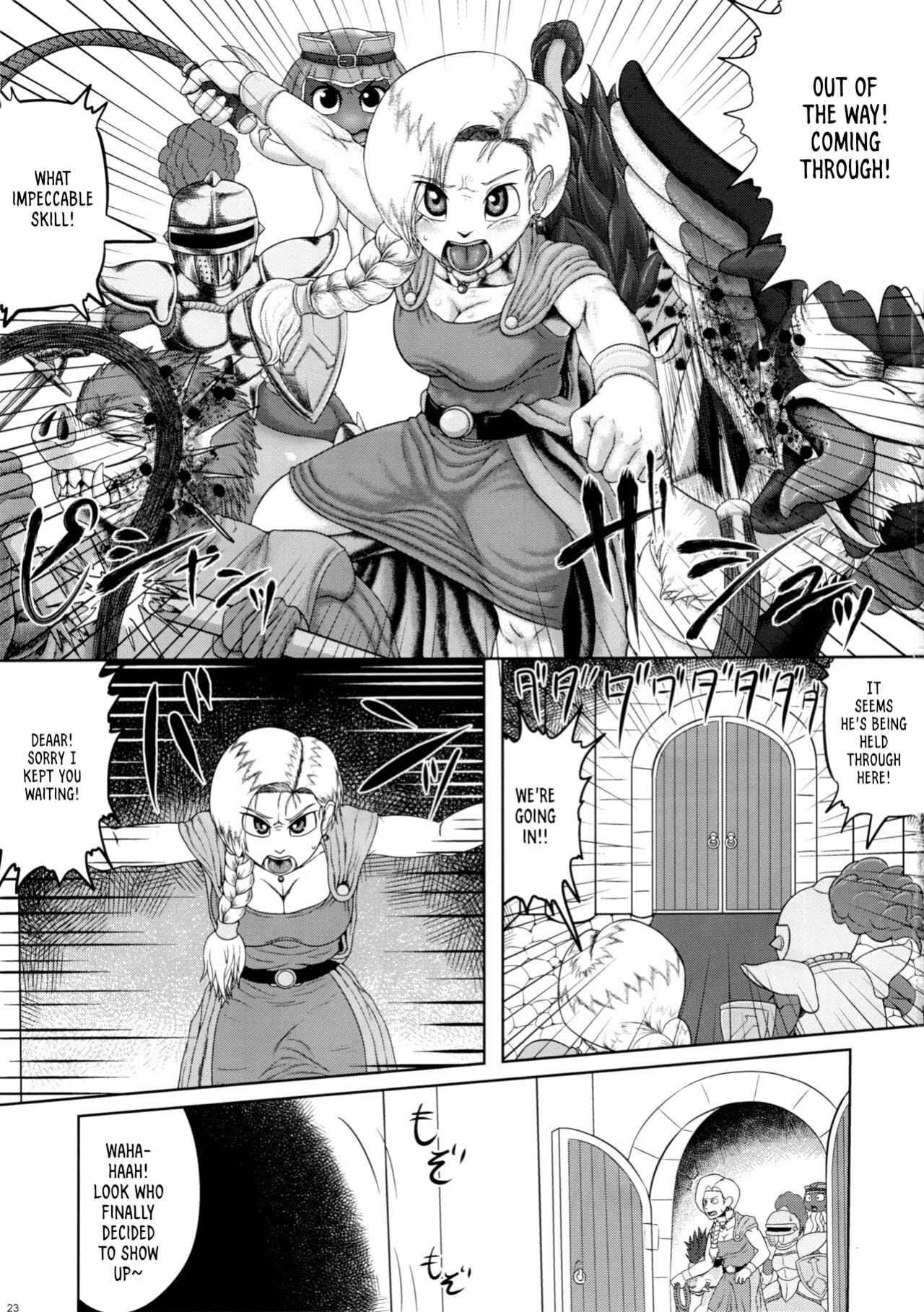(Kansai! Kemoket 5) [Seiitsukyou (Goto-Beido)] Tenkuu no Uma Yome (Dragon Quest V) [AkazaChan]