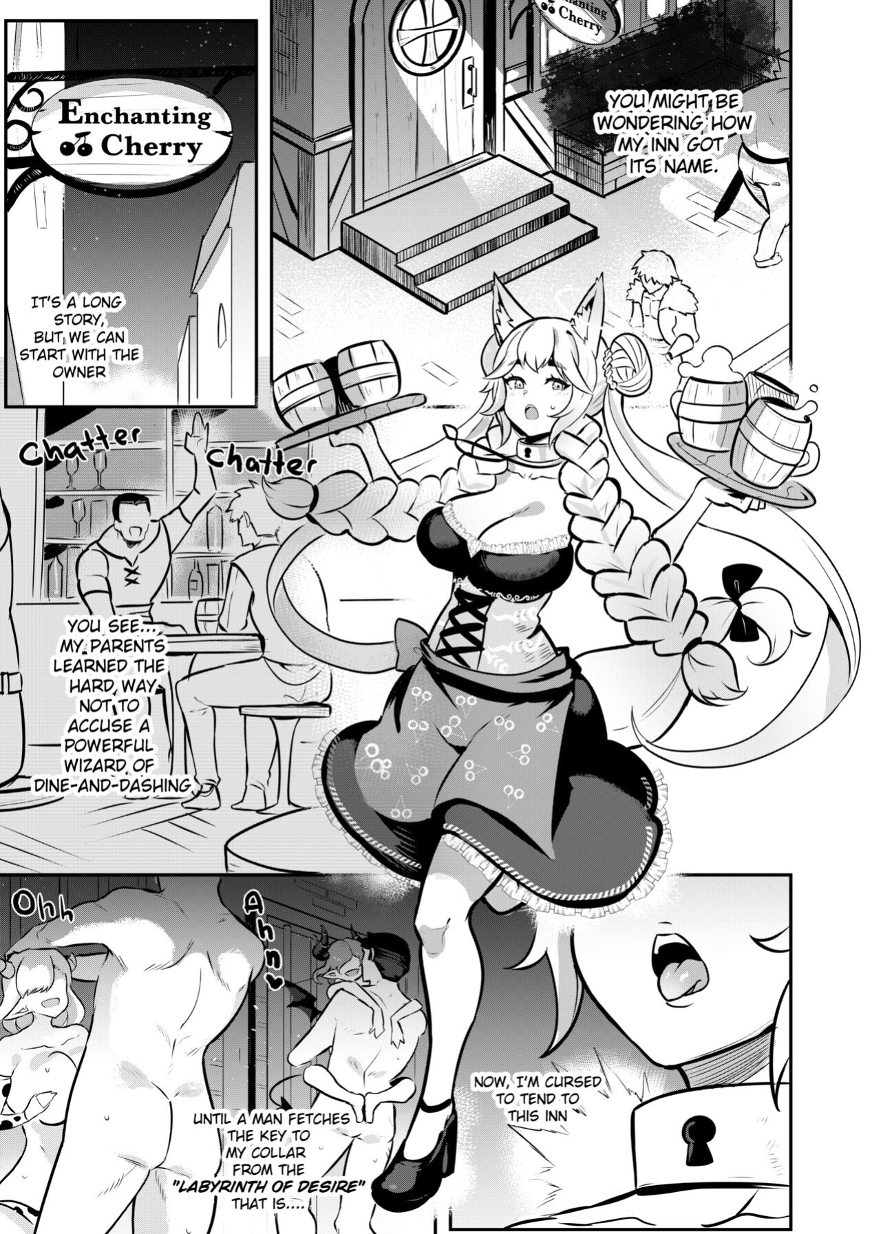 [Kirsche Verstahl (Onigensou)] The Collared Kitsune [Uncensored]