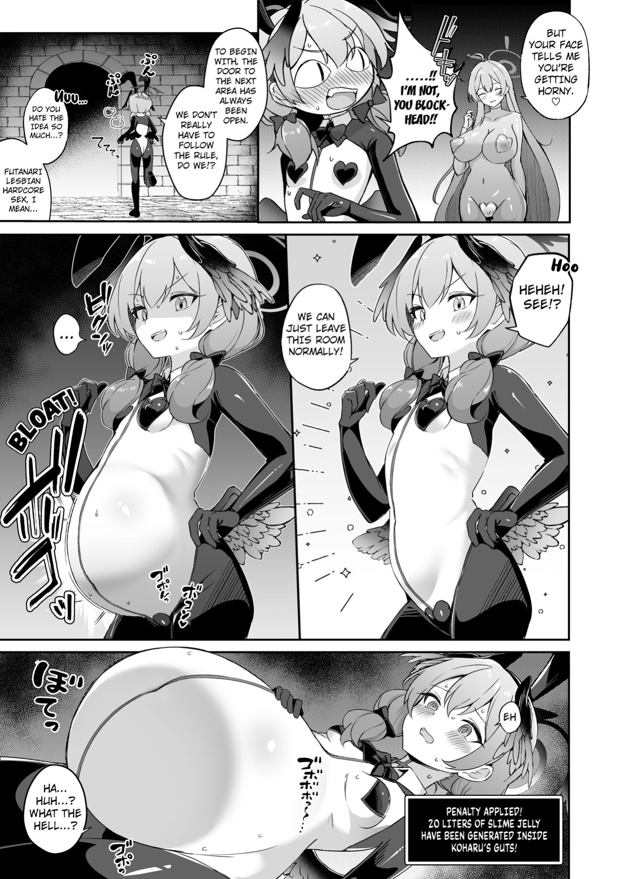 [Pantie Party Project (nanasumi)] Kakusareshi Archive o Motomete ~Trinity no Ero Trap Dungeon~ (Blue Archive) [Kuraudo]