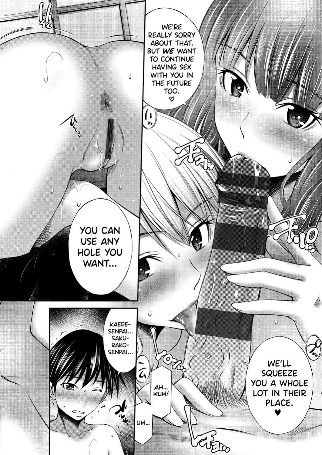 [Sabashi Renya] Senpai-tachi to no Gakuen Seikatsu Ch. 1-6 [biribiri]