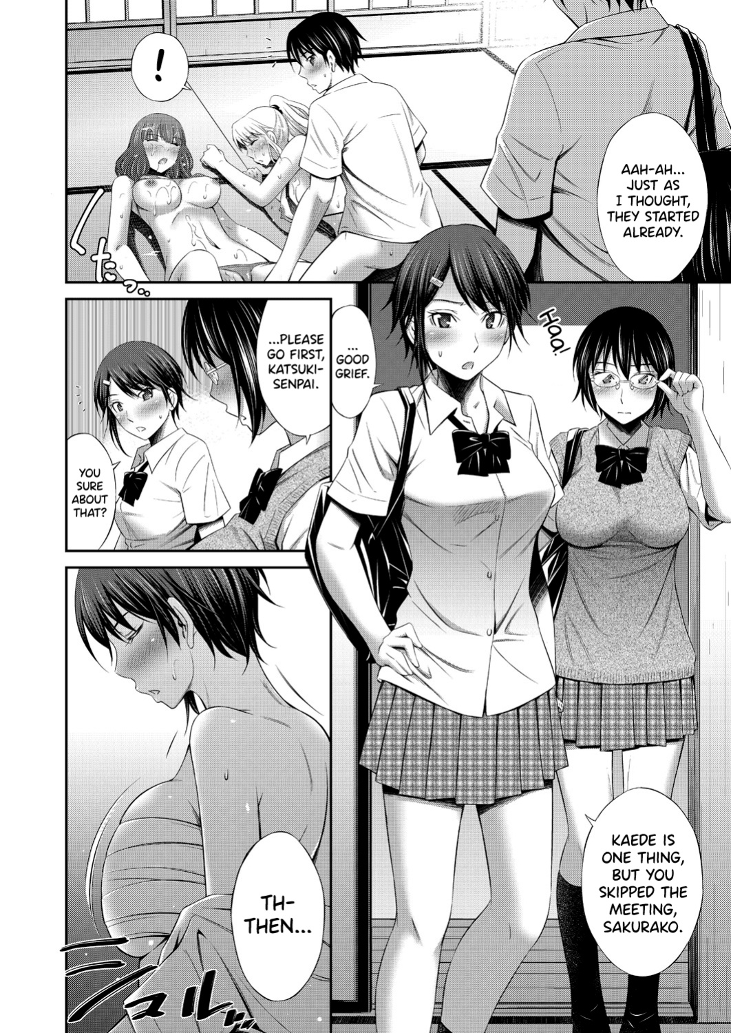 [Sabashi Renya] Senpai-tachi to no Gakuen Seikatsu Ch. 1-6 [biribiri]