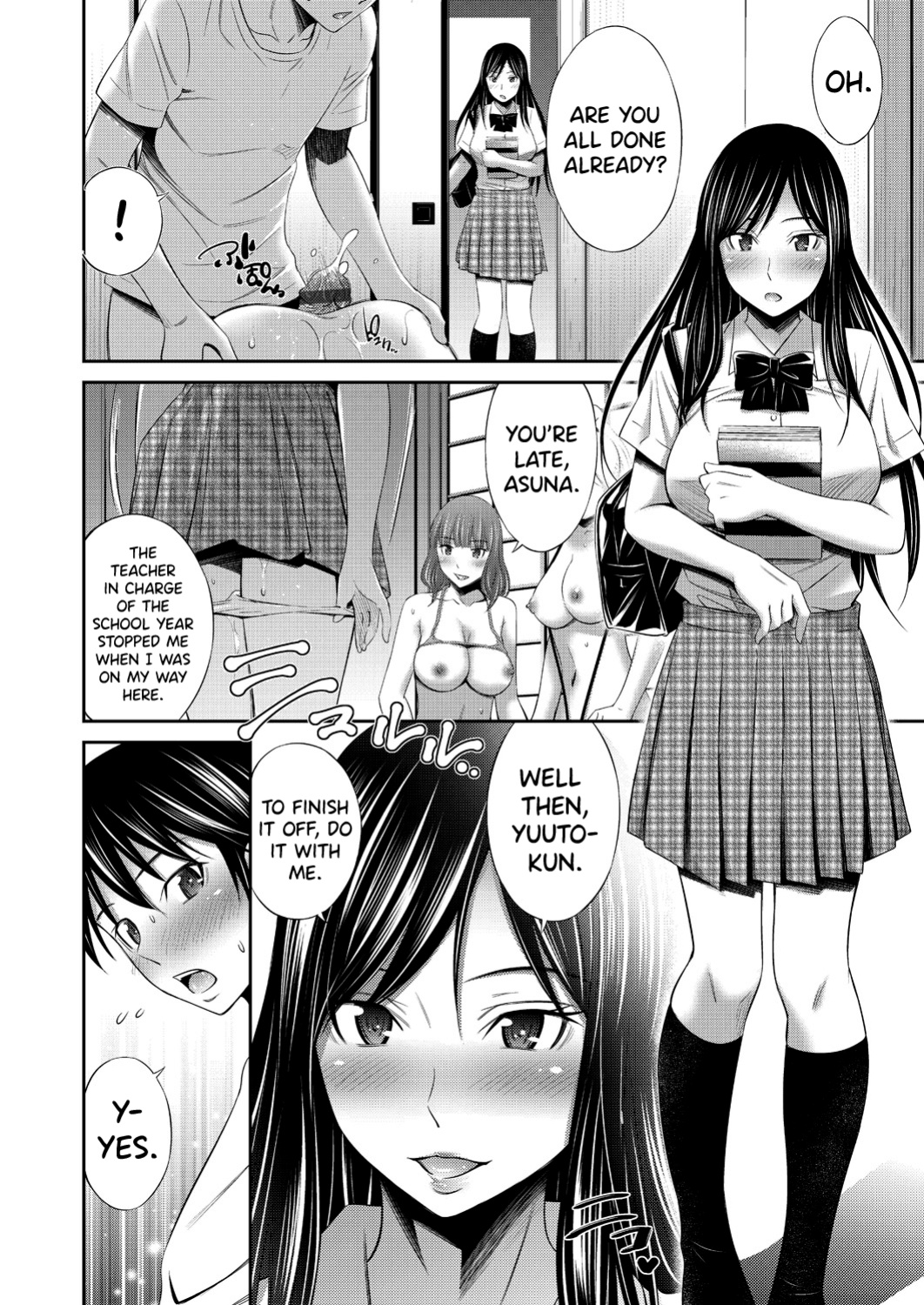 [Sabashi Renya] Senpai-tachi to no Gakuen Seikatsu Ch. 1-6 [biribiri]