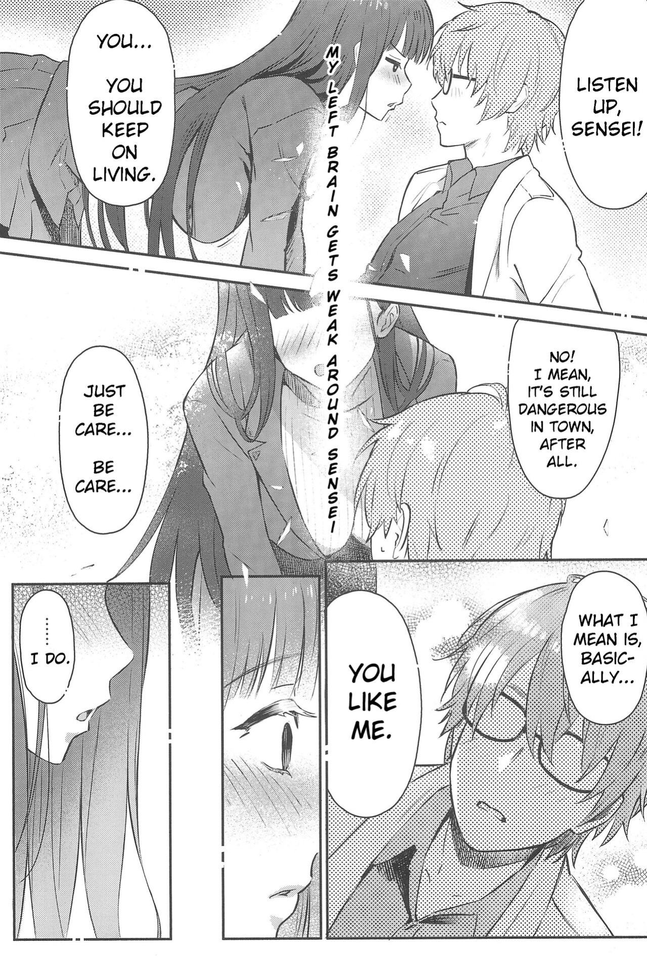 (C102) [Shiro no Ie (Yochiki)] Rio-chan wa Otosaretai - Rio Want To Be Fall in Love (Blue Archive) [Bucket Meal Scans]