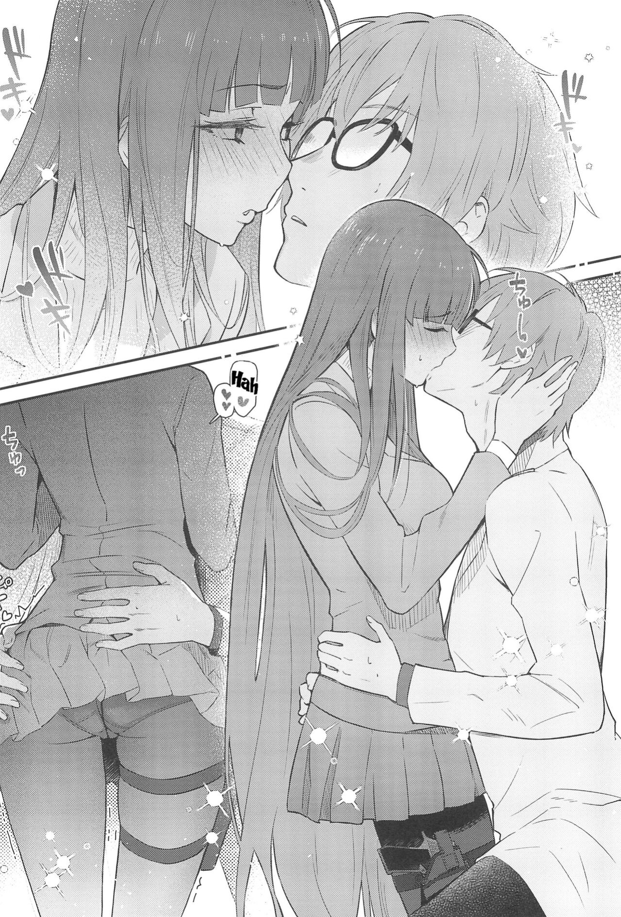 (C102) [Shiro no Ie (Yochiki)] Rio-chan wa Otosaretai - Rio Want To Be Fall in Love (Blue Archive) [Bucket Meal Scans]