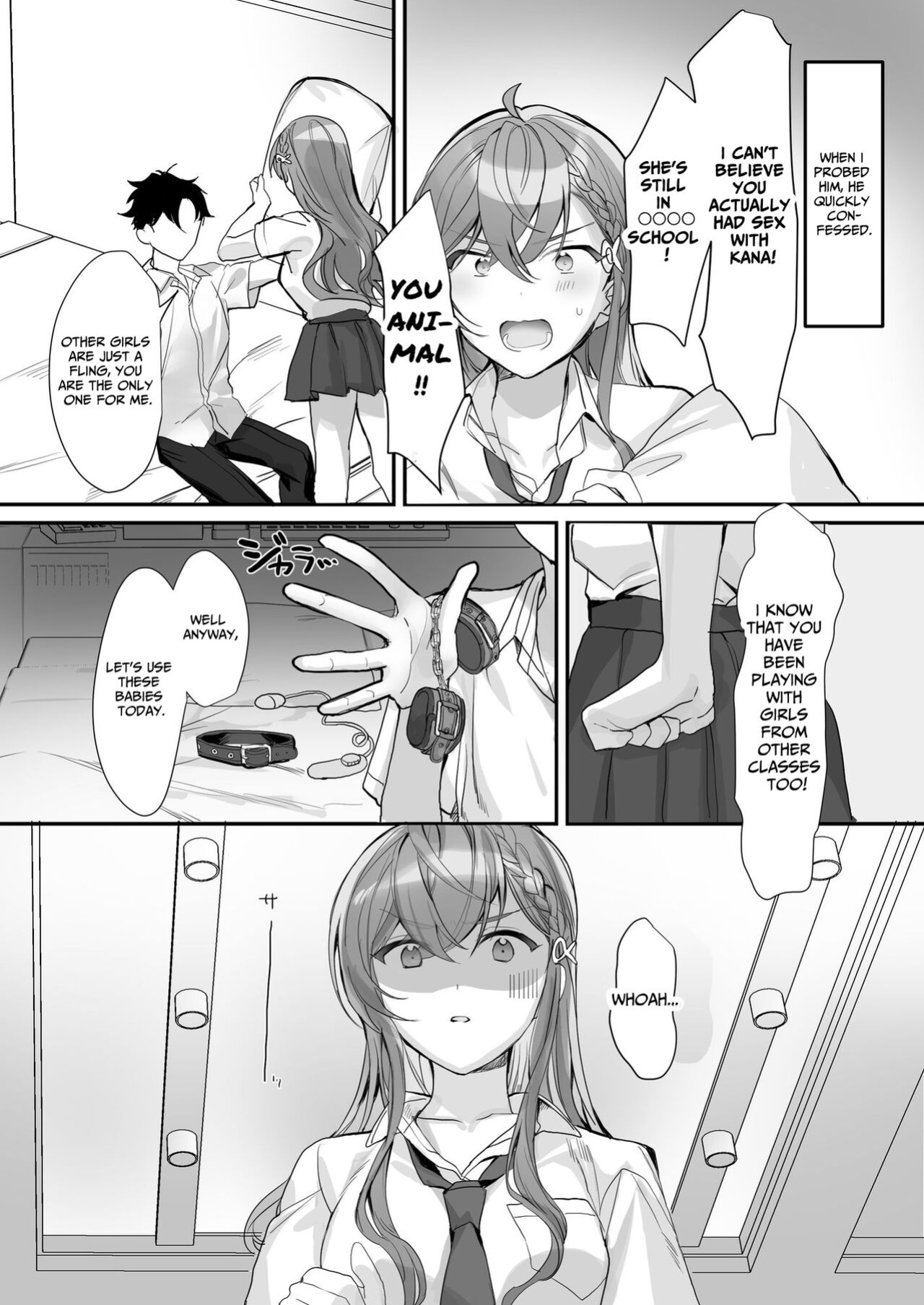 [Sokuochi Shoujo (Kagamino Mochiko)] Kuzu Kareshi wa H ga Umasugiru [rubber_user]