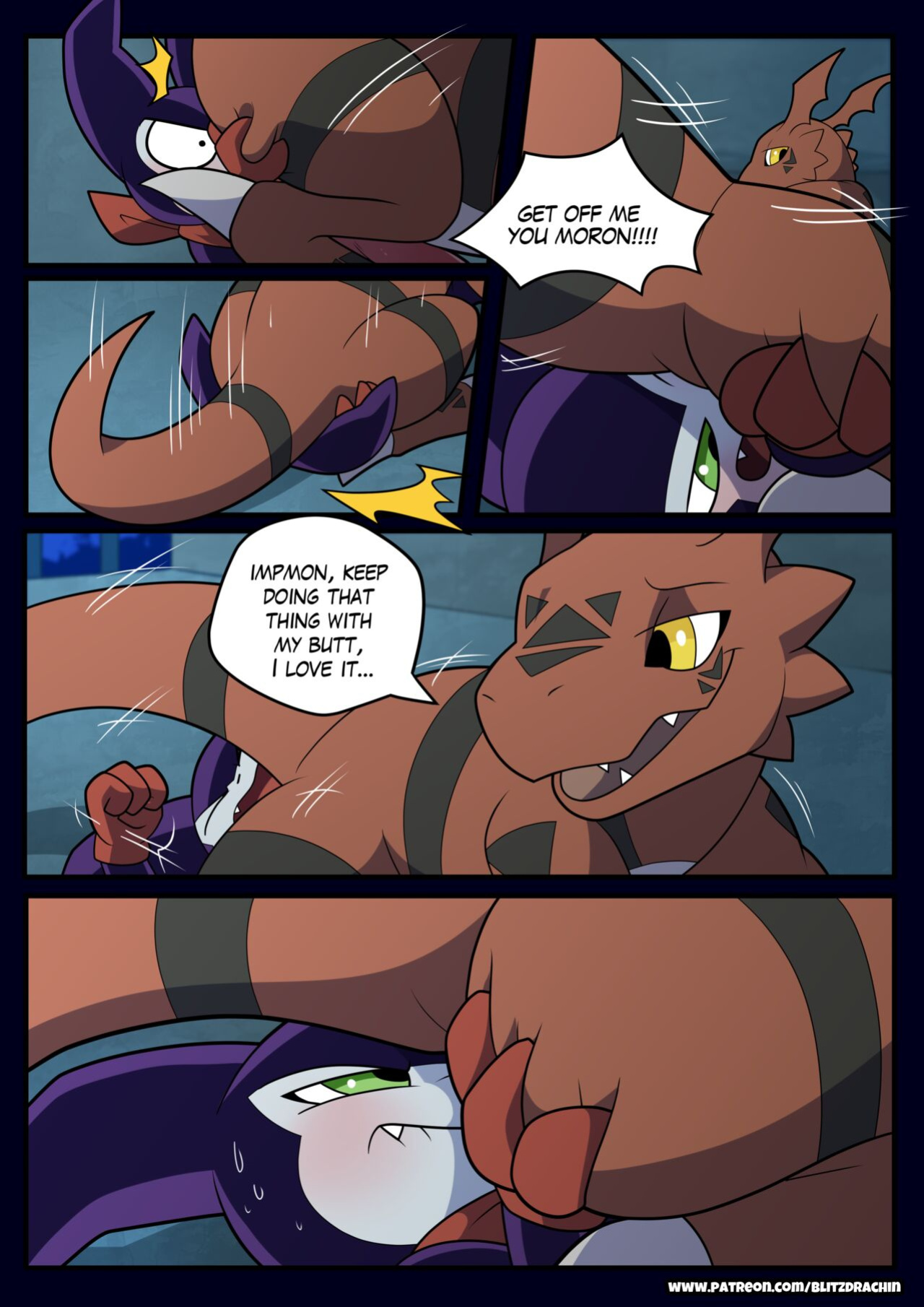 [Blitzdrachin] An Inexperienced Guilmon (Digimon)