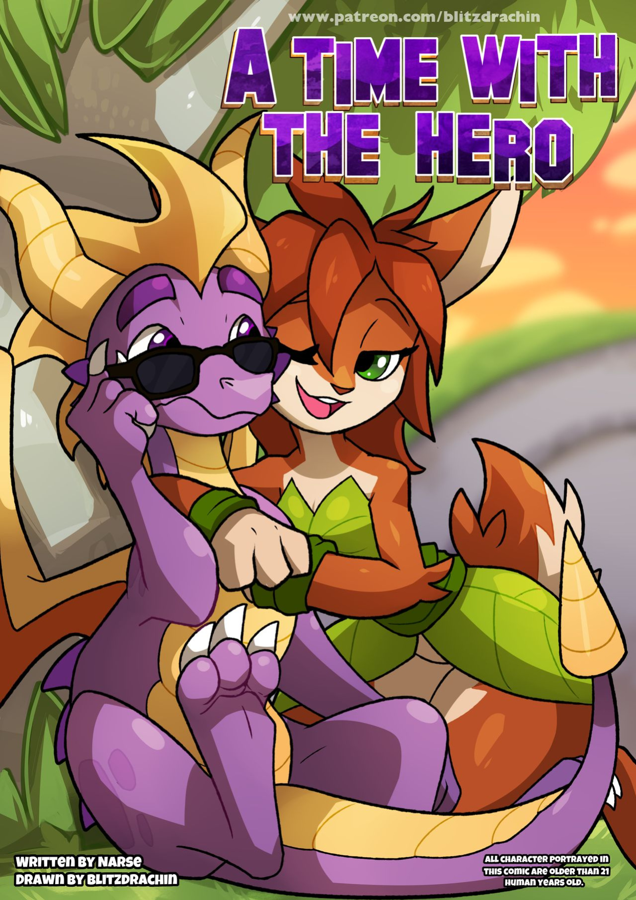 [Blitzdrachin] A Time with the Hero (Spyro the Dragon)