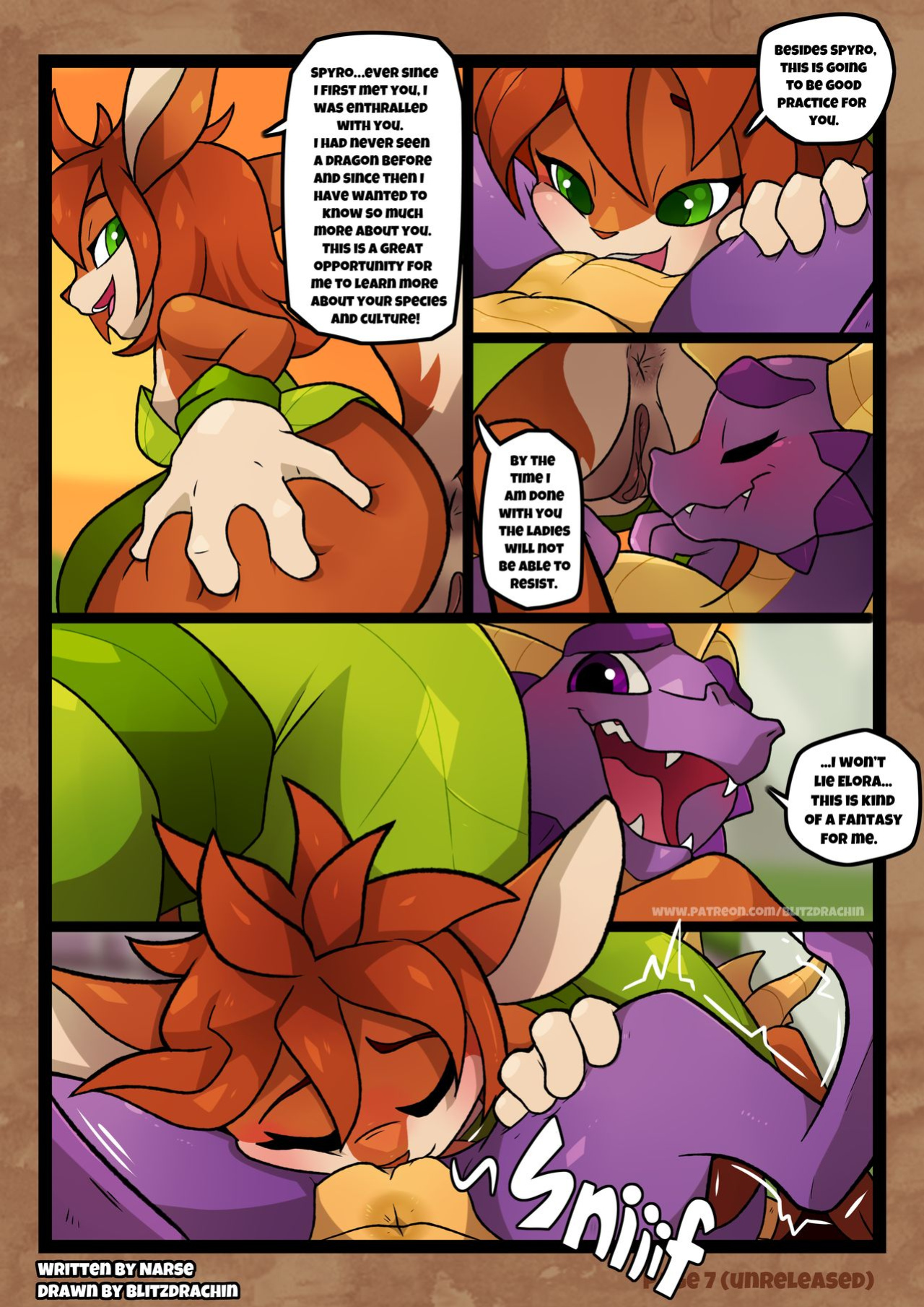 [Blitzdrachin] A Time with the Hero (Spyro the Dragon)