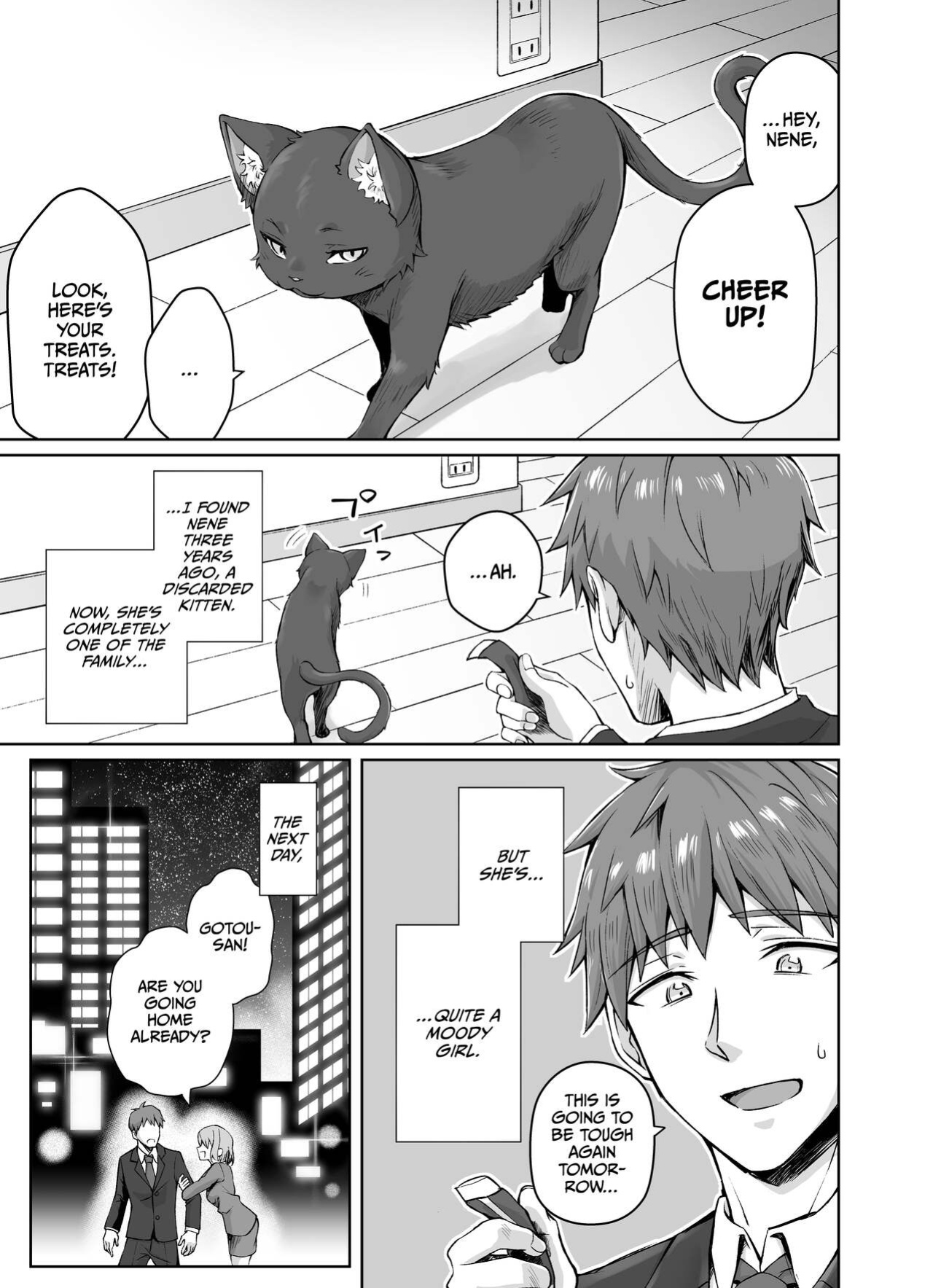 [KOYUKI-ya (Koyuki, Yaki Tomato)] Uchi no Yandere na Kaineko-chan ni Mechakucha ni Shiborarechau Hanashi