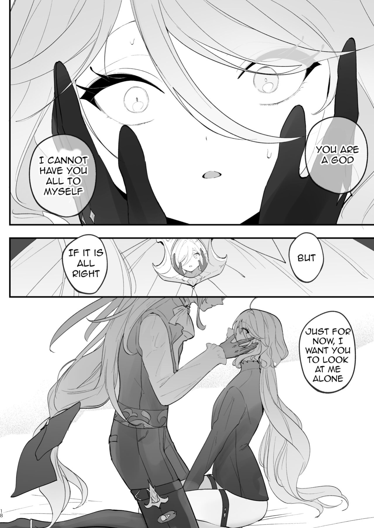 [STRAWBERRY SLIME EXHIBITION (Ichigono Rei)] Mizu wa Saigo ni Itadakou - I'll Have the Water Last (Genshin Impact)