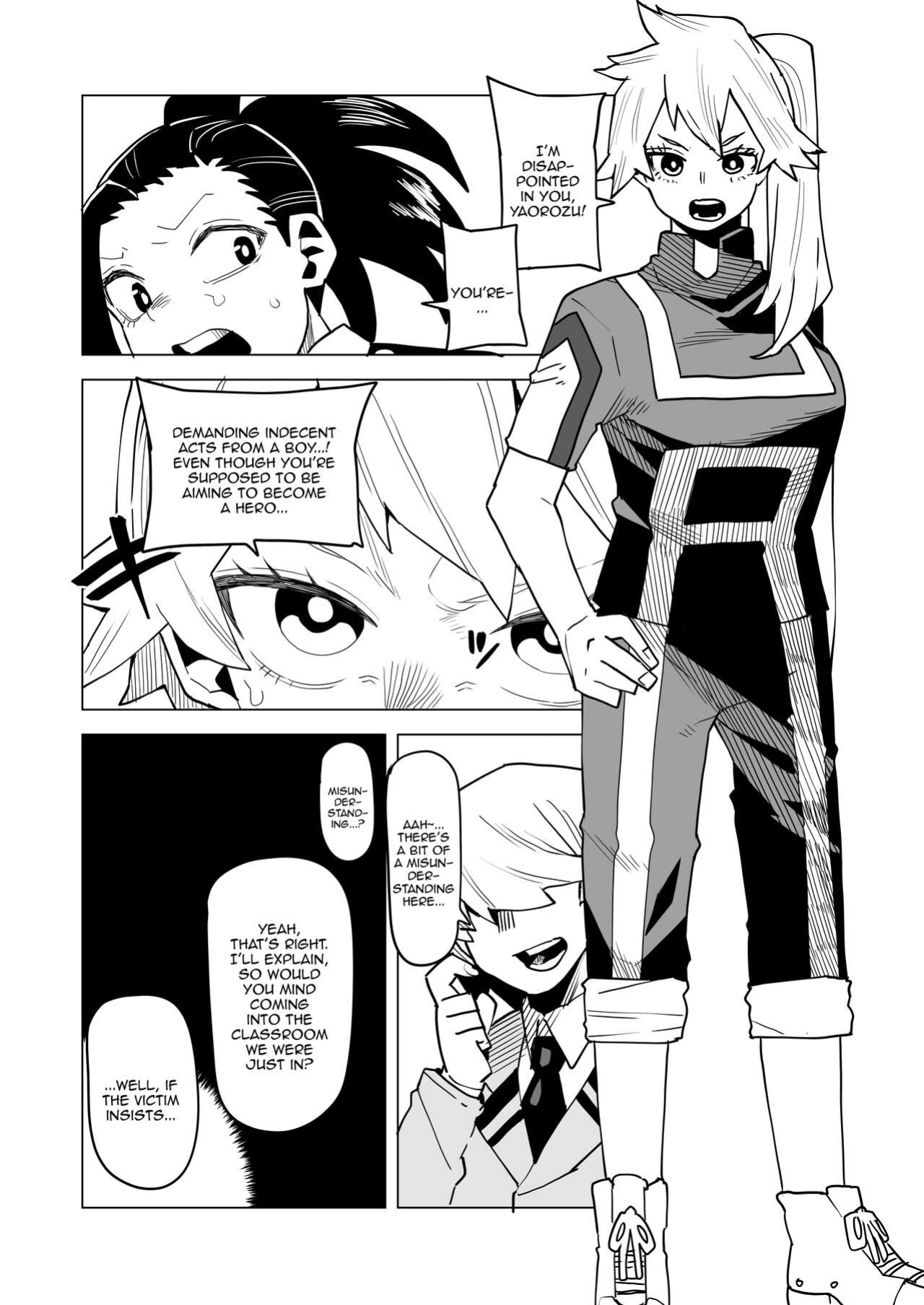 [Oekaki Kaki] Teisou Gyakuten Mono Kendo Itsuka no Baai | Inverted Morality Hero Academia ~ Kendo Itsuka's Case ~ (Boku no Hero Academia)