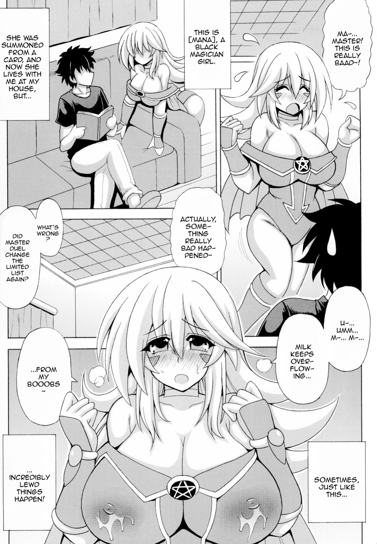 [Leaz Koubou (Oujano Kaze)] BMG to Bonyuu Magic | BMG And The Breastmilk Magic (Yu-Gi-Oh!)