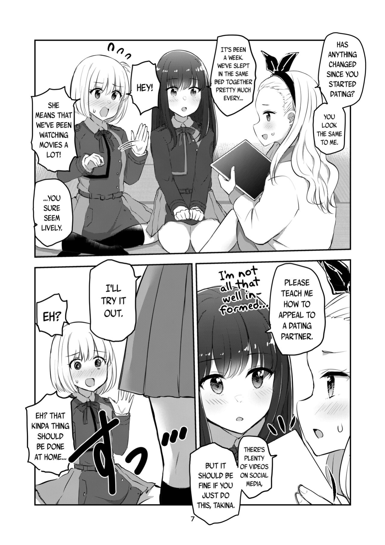 [Kyou Majo! (Uemura Navia)] Kimi to Watashi no, Kankei no, Shoumei. | The Proof of Our Relationship (Lycoris Recoil) [/u/ scanlations]
