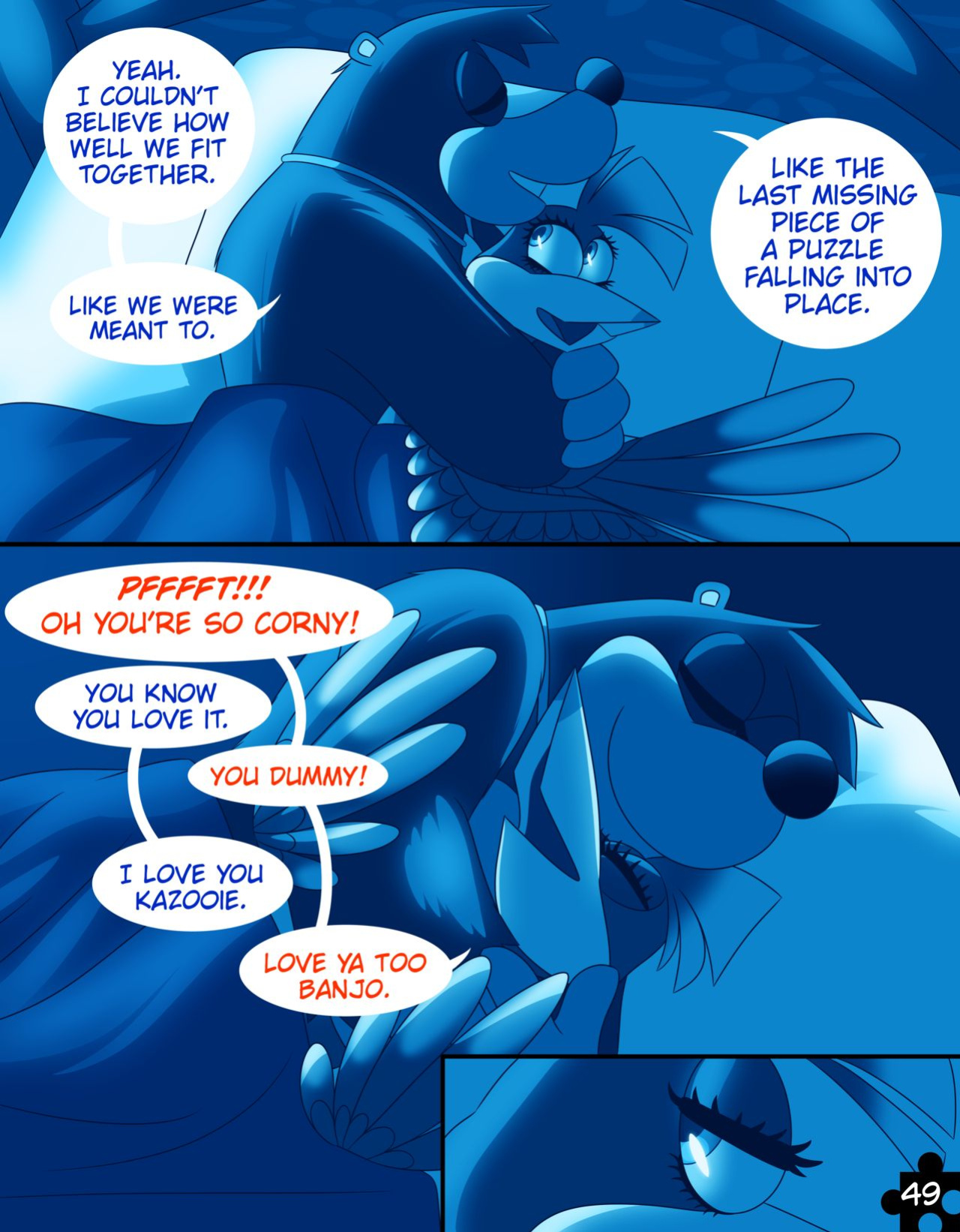 [skeletonguys-and-ragdolls (SkellyDoll)] The Missing Piece + Extras (Banjo-Kazooie)