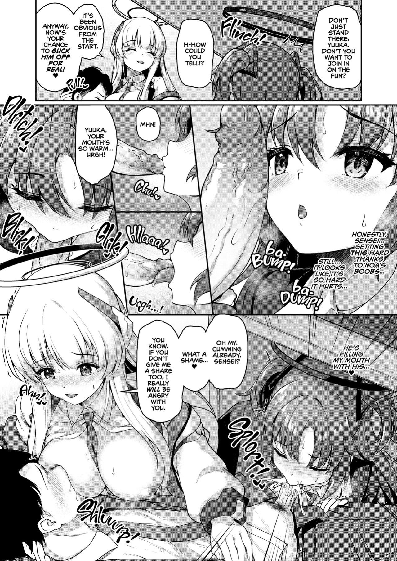 [Yusaritsukata (Awayume)] You Must Be Tired, Right, Sensei? (Blue Archive)
